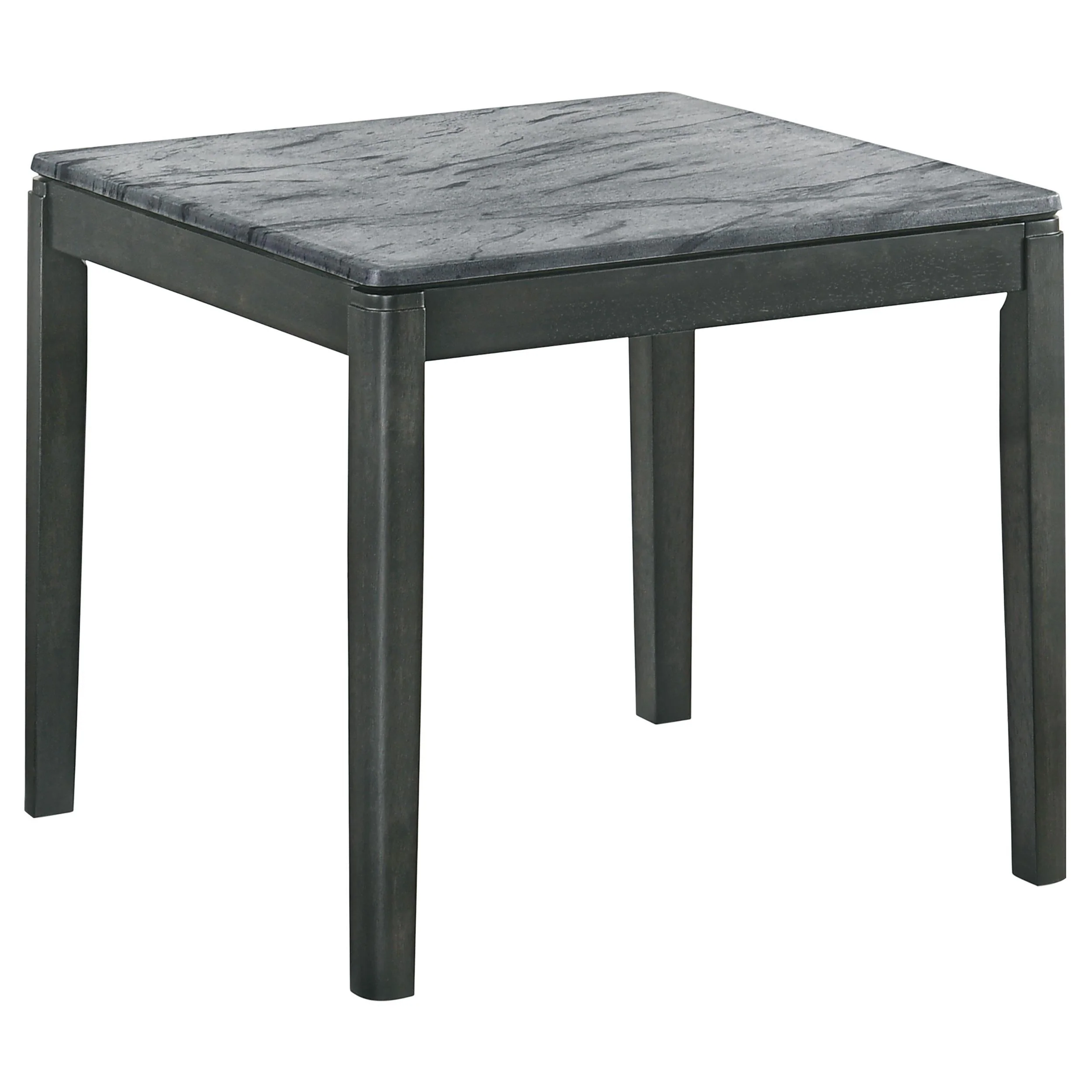 Mozzi Gray 2-Piece Faux Marble Coffee and End Table Set - Image 5