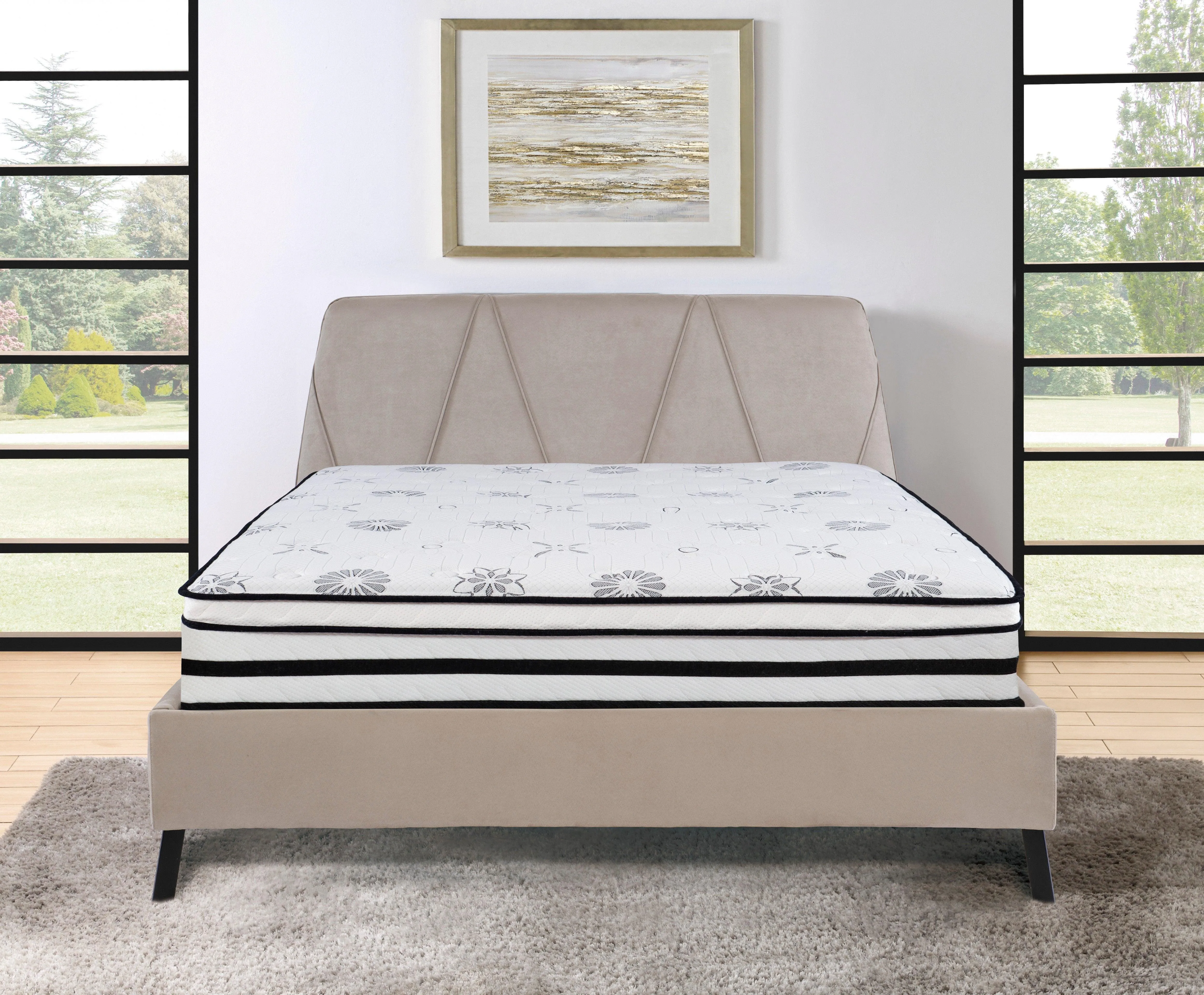 MT-PH12EK 12" Vela Eastern King Hybrid Mattress - Image 6