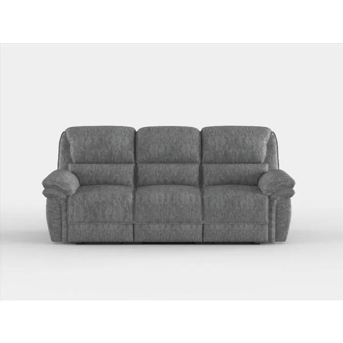 Muirfield Gray Double Reclining Sofa - Image 2