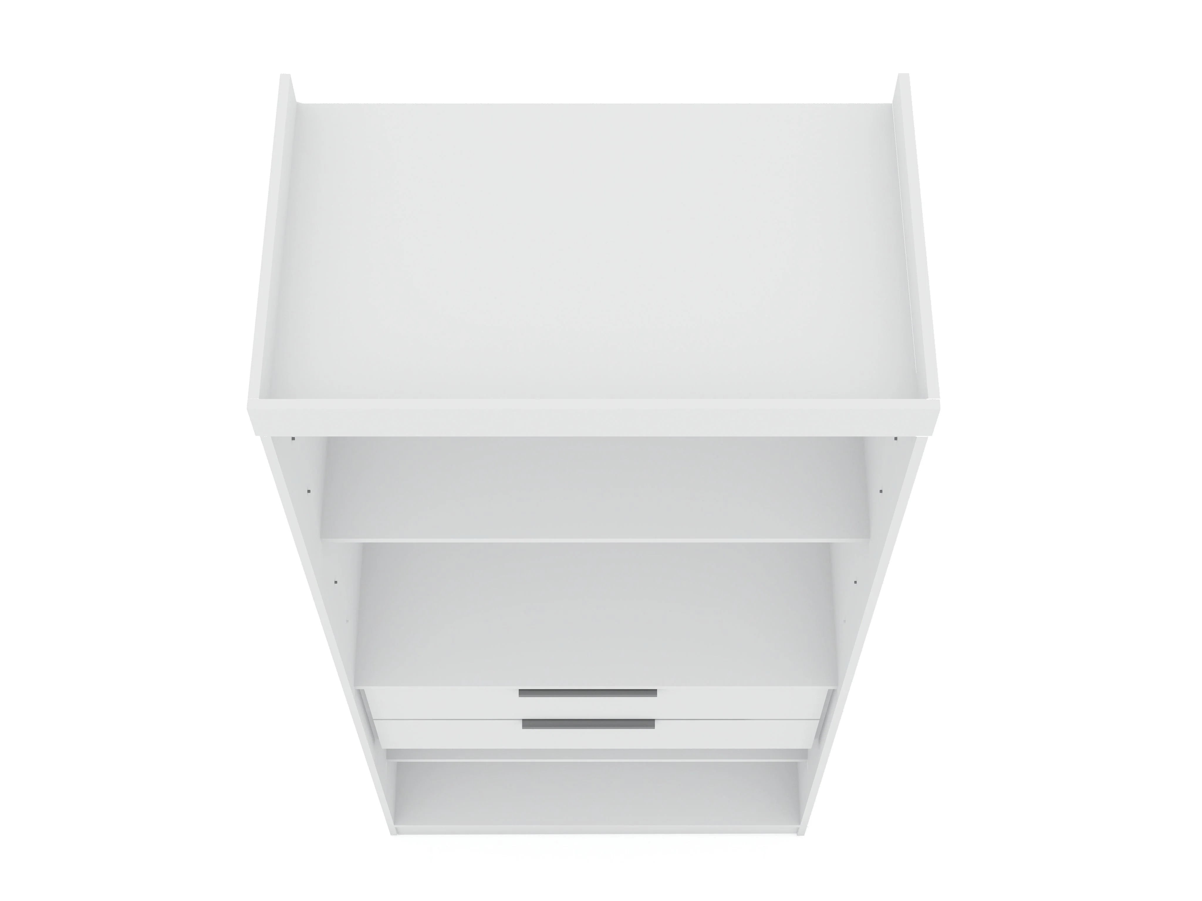 Mulberry 2.0 Sectional Wardrobe Closet in White - Image 8