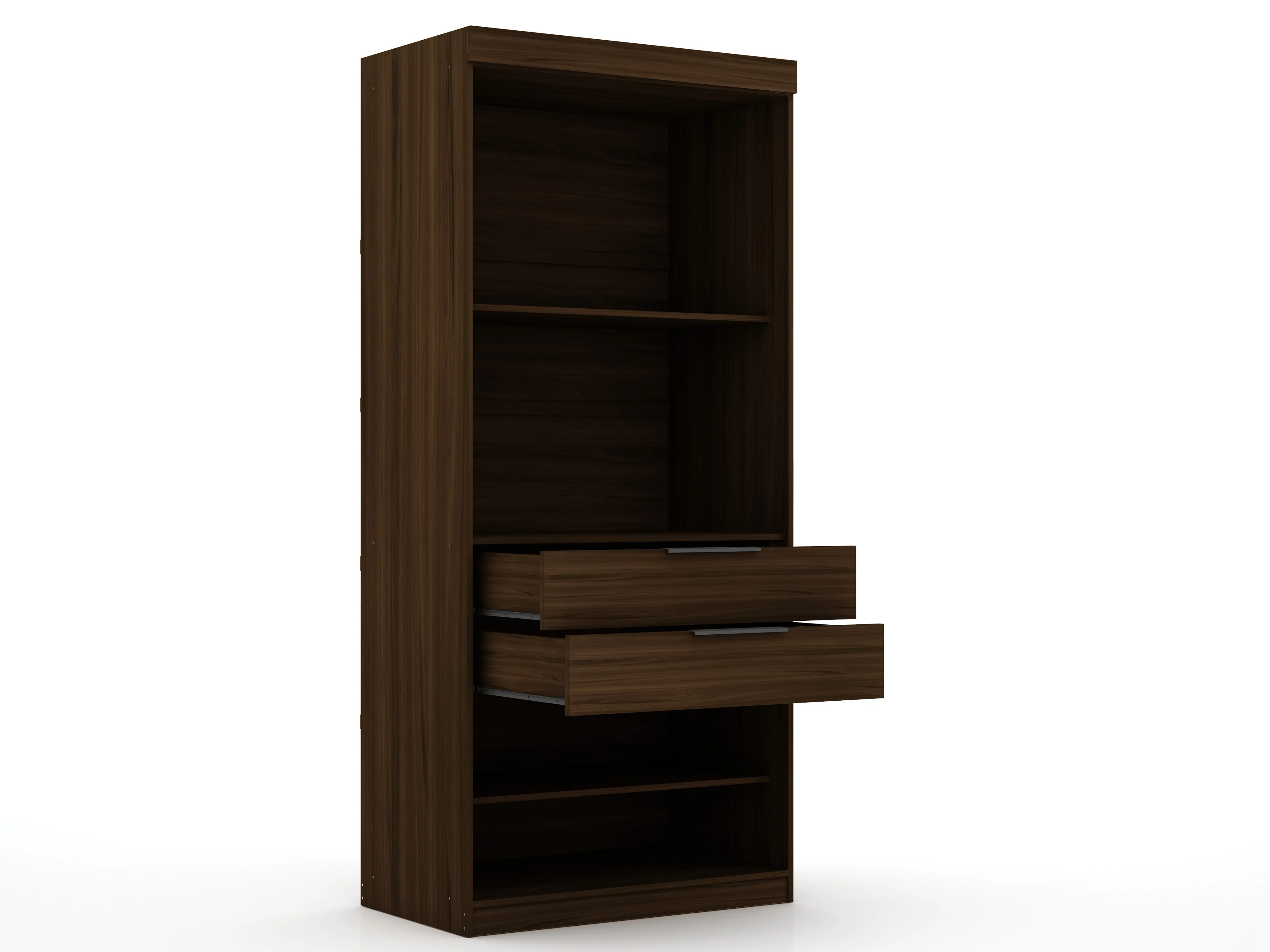 Mulberry Open 1 Sectional Closet in Brown - Image 4