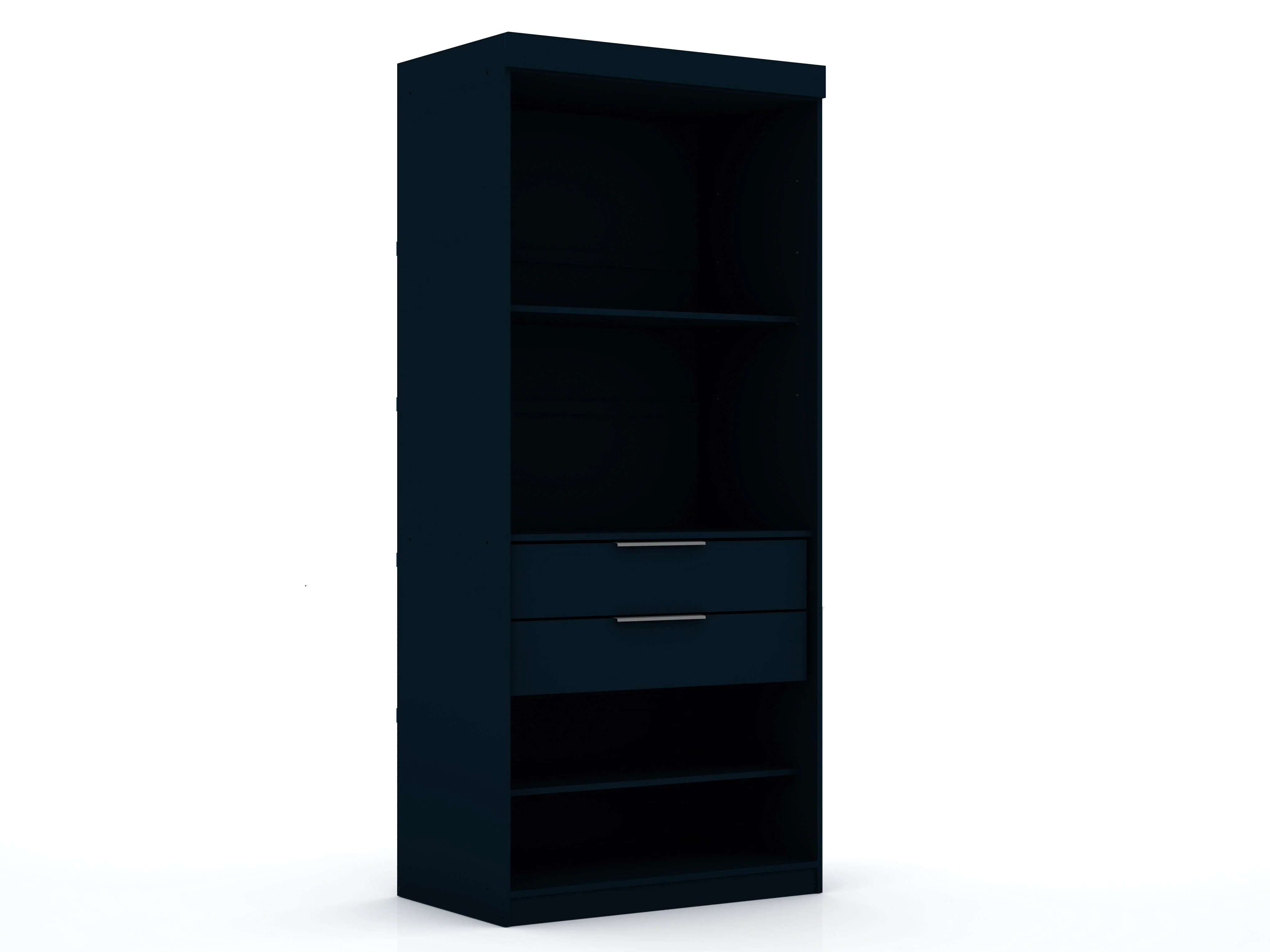 Mulberry Open 1 Sectional Closet in Tatiana Midnight Blue - Image 6
