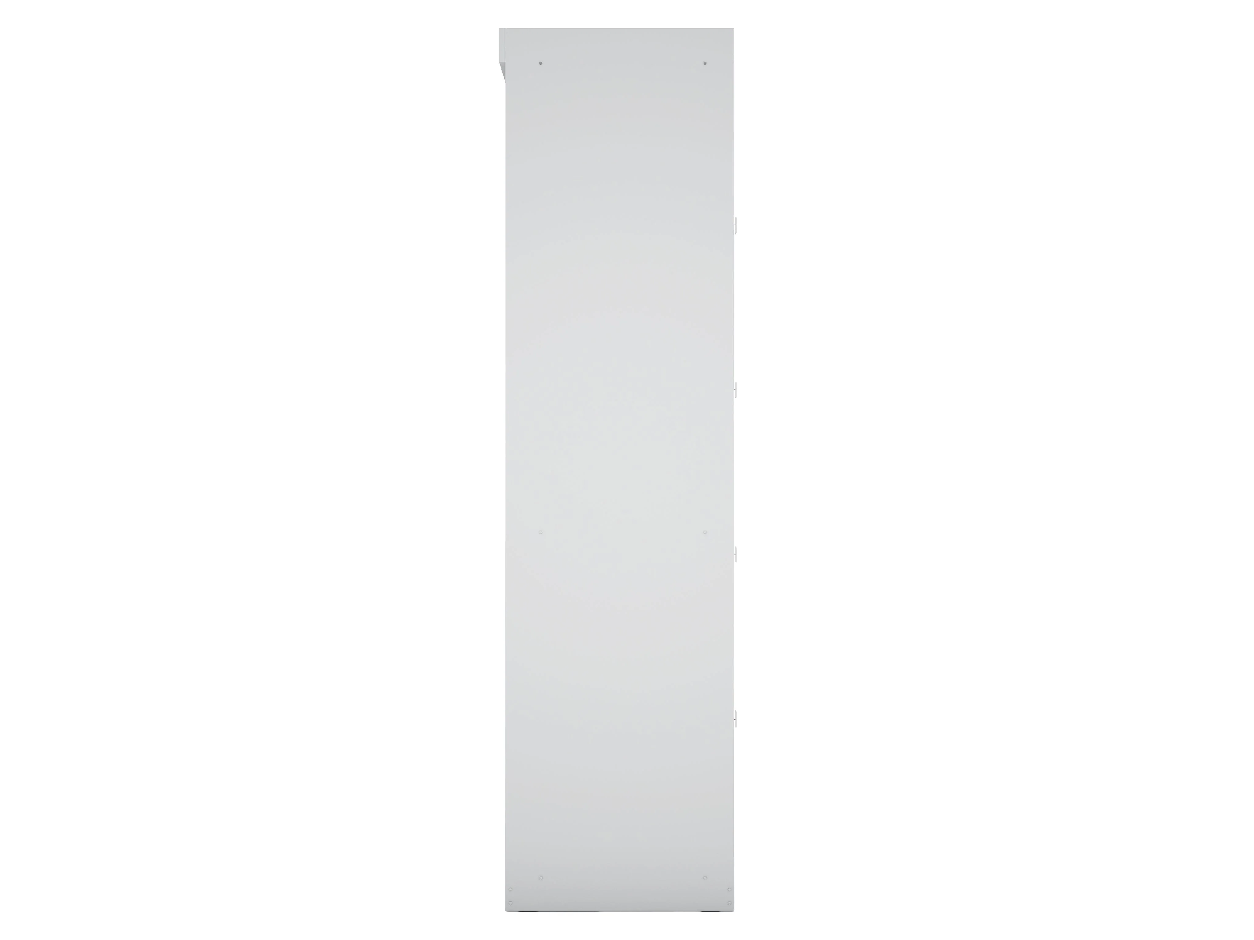 Mulberry Open 1 Sectional Closet in White - Image 7