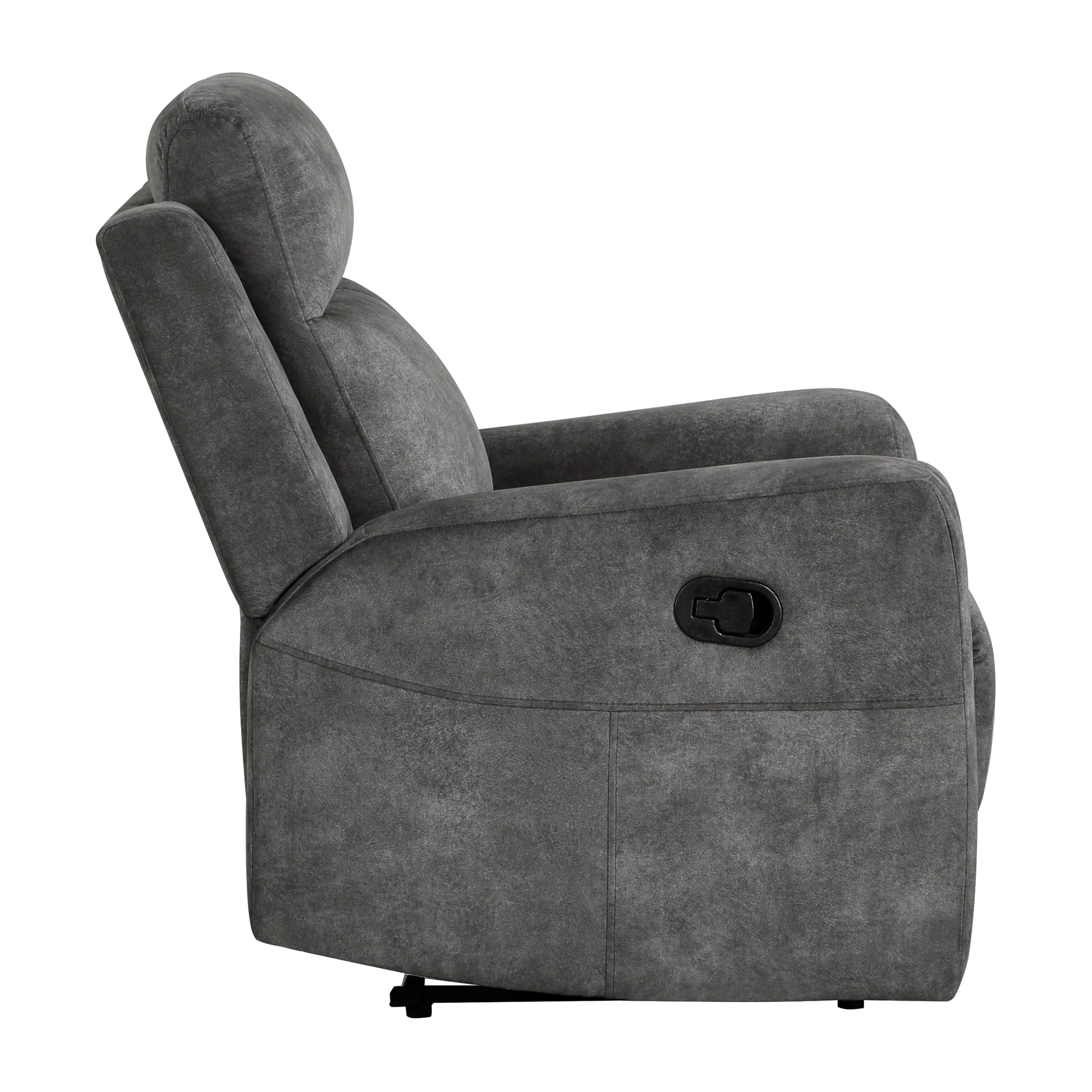 Muncie Brownish Gray Reclining Chair - Image 4