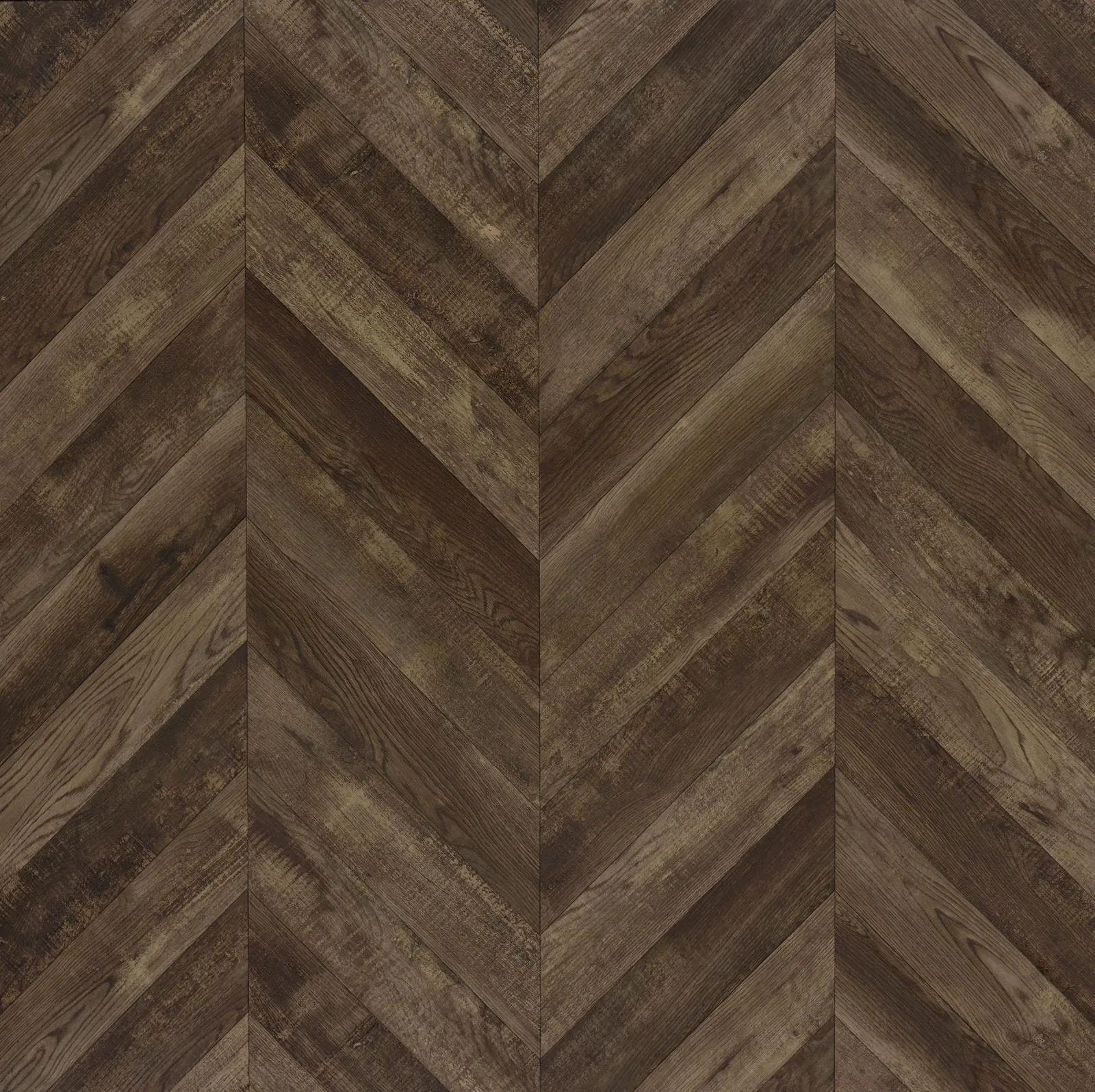 Myles Rustic Oak Herringbone 2-Door TV Console with Adjustable Shelves Rustic Oak Herringbone - Image 11