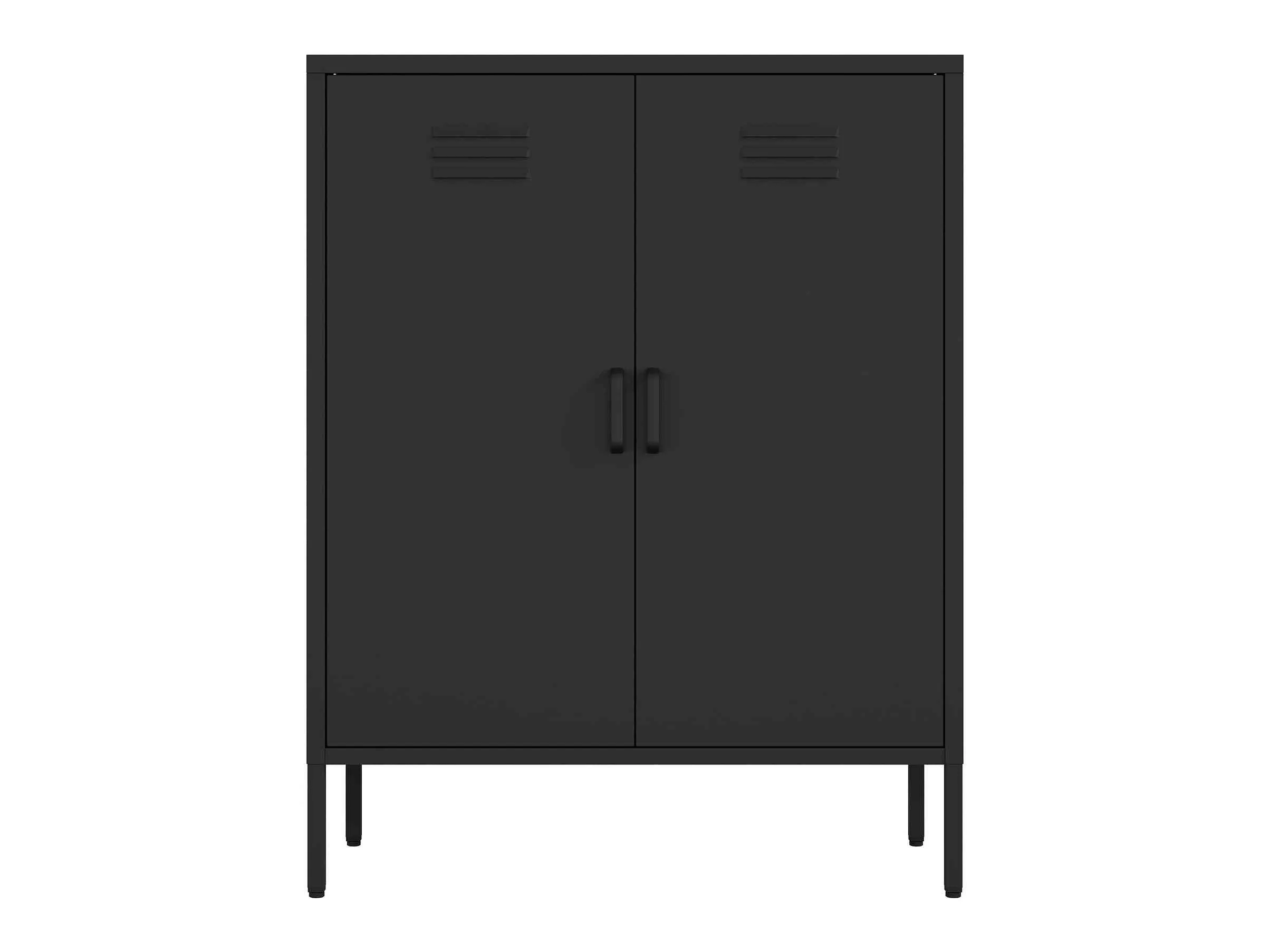 Naomi 31.5" Accent Cabinet in Black
