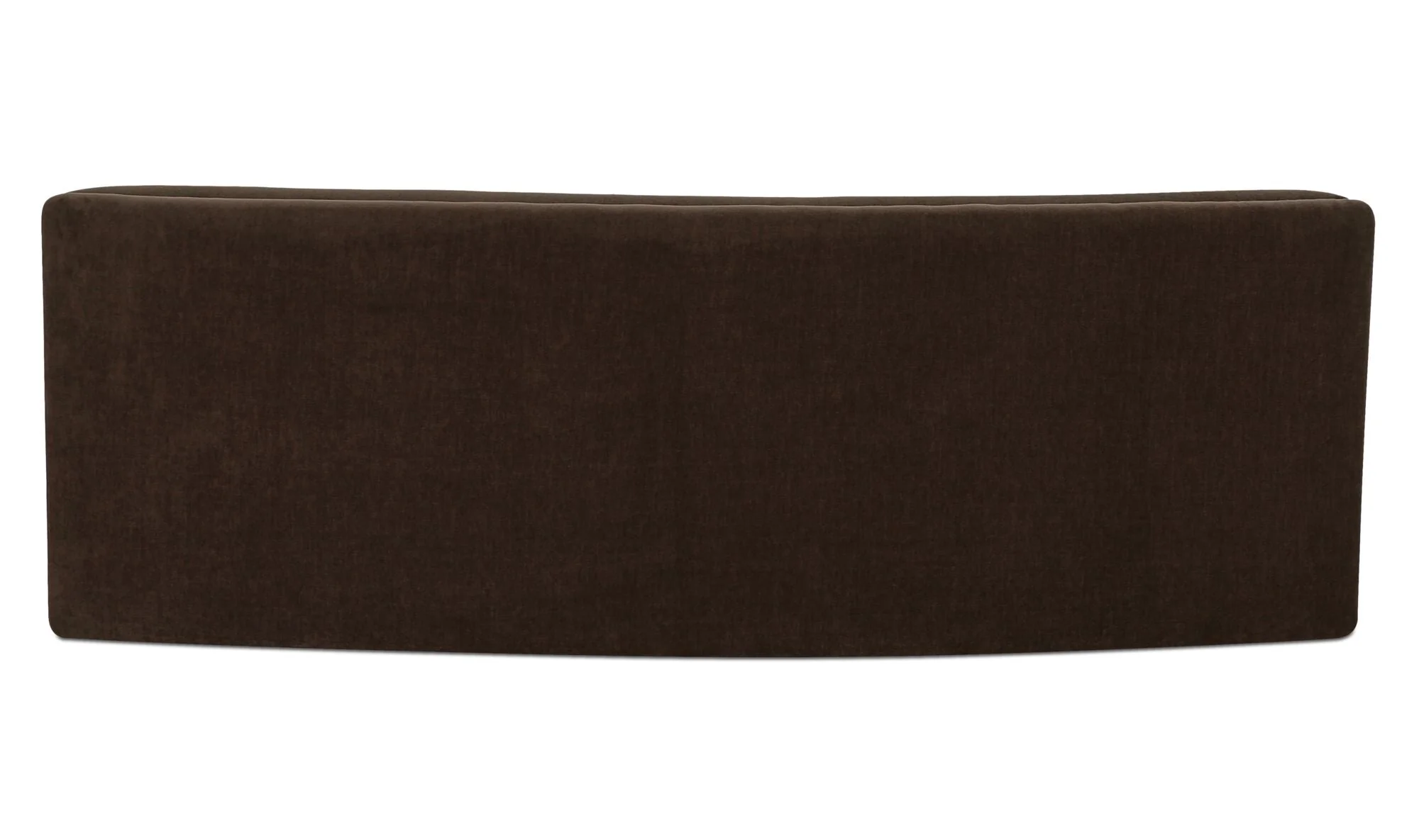 Naomi Concave Sofa Dark Brown - Image 6