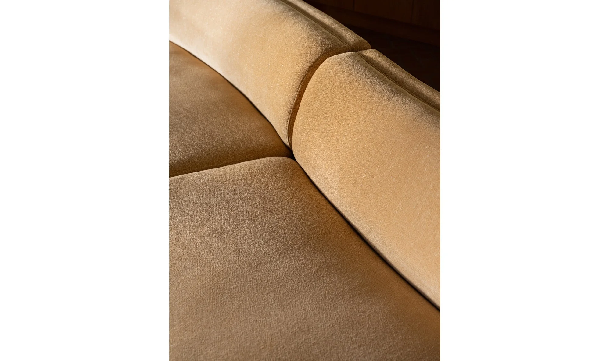 Naomi Convex Sofa Golden Yellow - Image 5