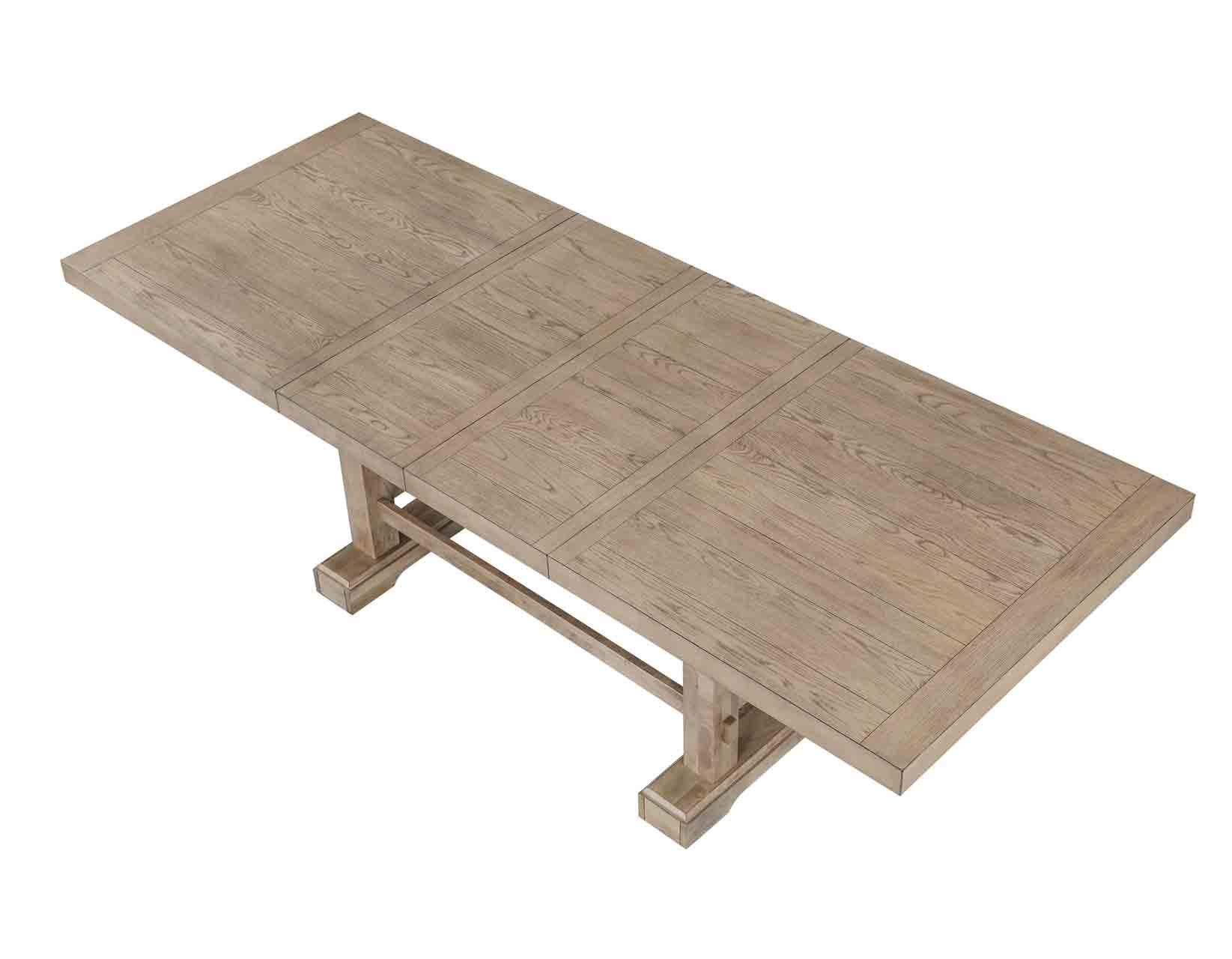 Napa 108-Inch Counter Table with/2 18-inch Leaves, Sand - Image 11