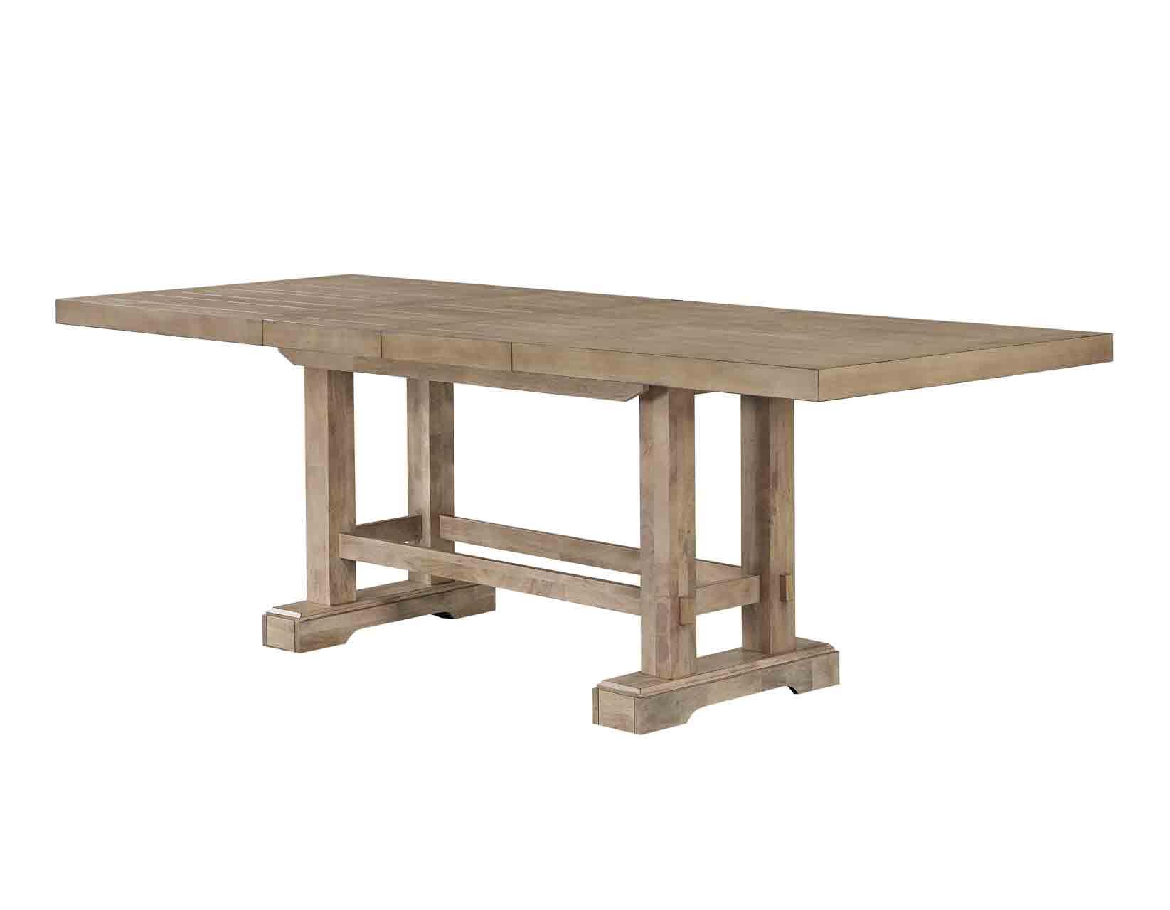 Napa 108-Inch Counter Table with/2 18-inch Leaves, Sand - Image 3