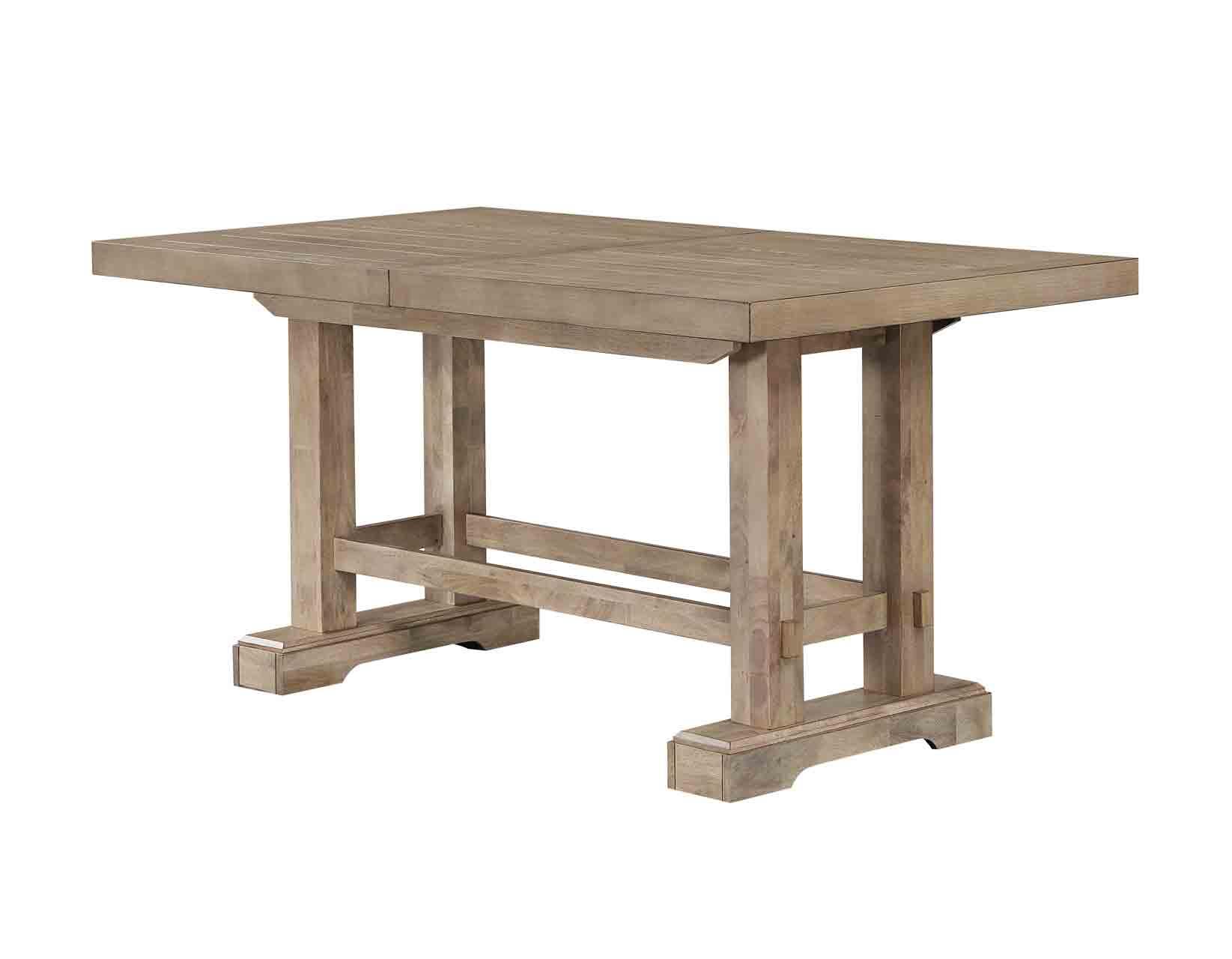 Napa 108-Inch Counter Table with/2 18-inch Leaves, Sand - Image 4