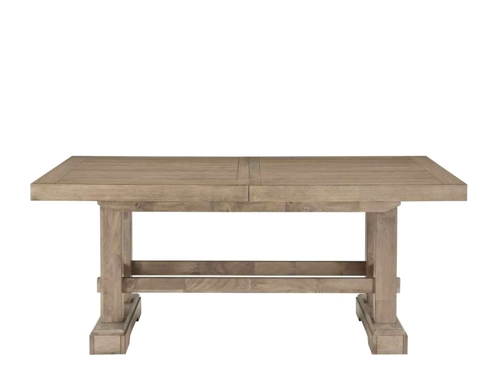 Napa 108-inch Dining Table with 2/18-inch Leaves, Sand - Image 4