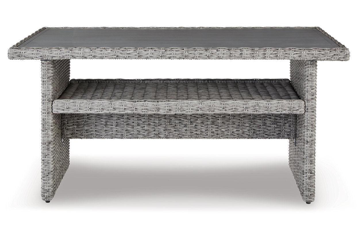 Naples Beach Light Gray Outdoor Multi-use Table - Image 4