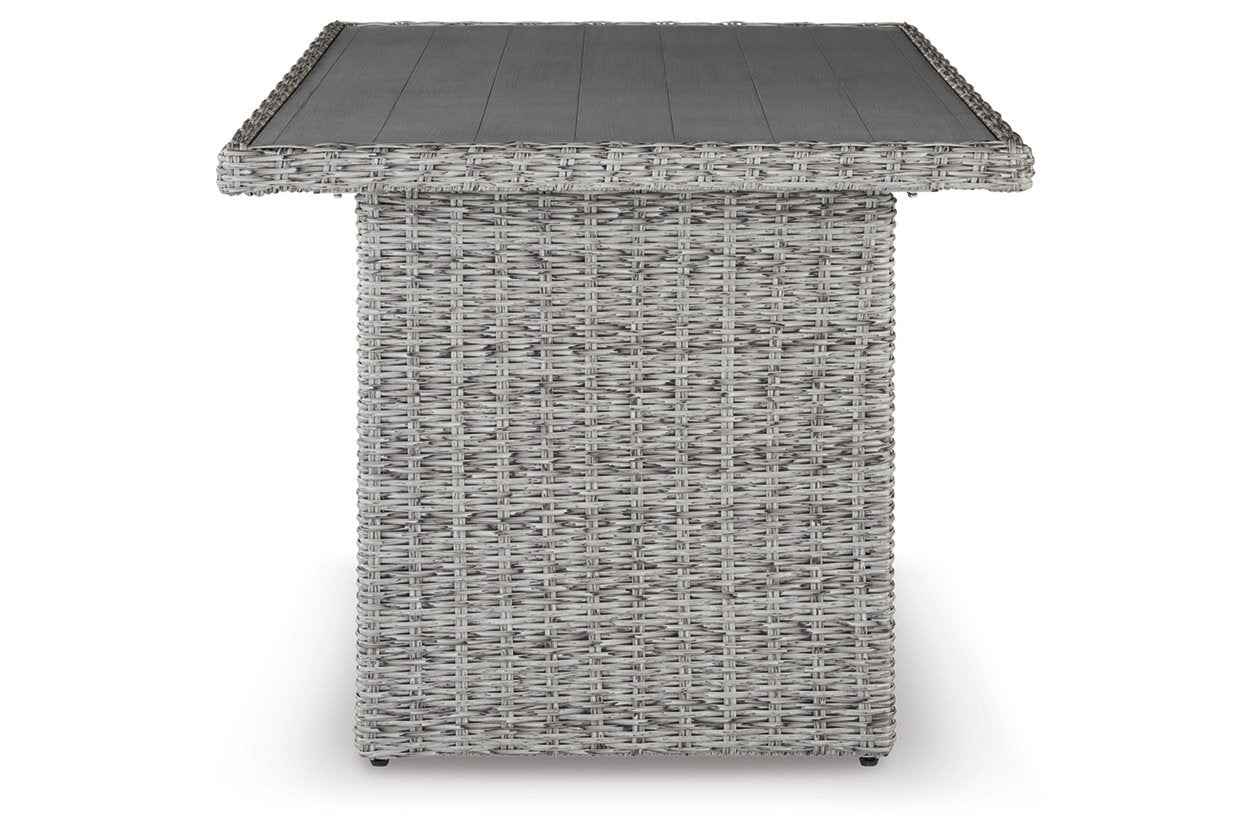 Naples Beach Light Gray Outdoor Multi-use Table - Image 3