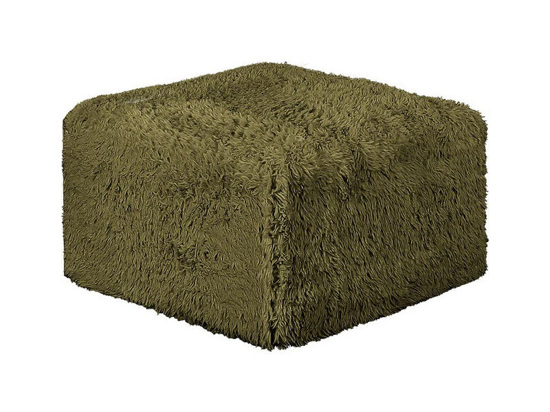 Nappi Olive Green Ottoman