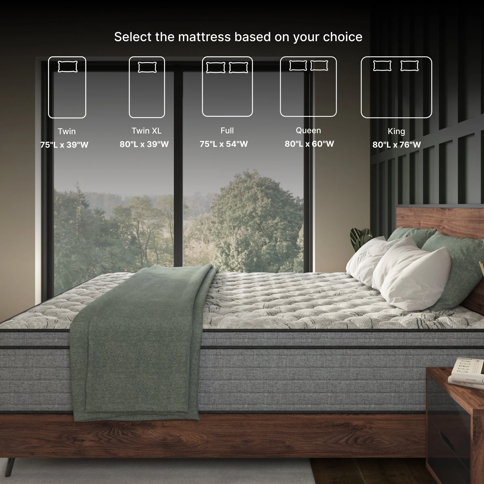 NapQueen Elite Series Machka Hybrid Mattress, Made in USA - Image 5
