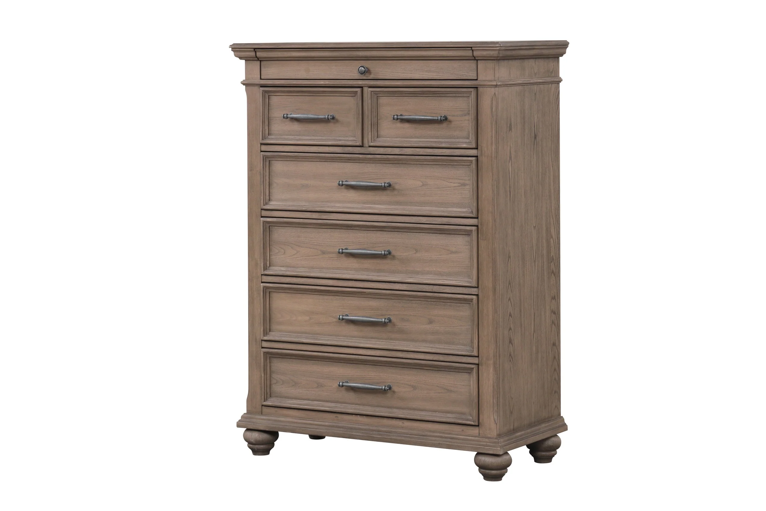 Nashville Brown 4-piece Bedroom Set - Image 5