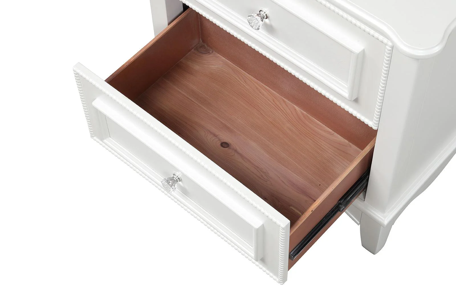 Naucalpan White Nightstand - Image 3