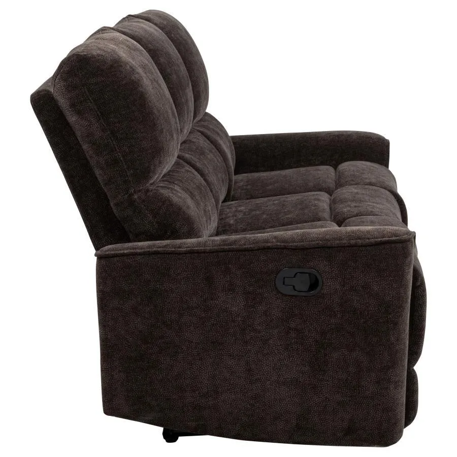 Navarro Chenille Upholstered Reclining Sofa - Image 13