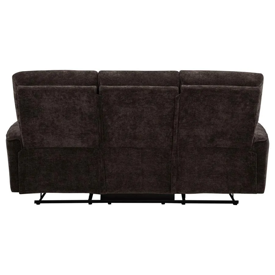 Navarro Chenille Upholstered Reclining Sofa - Image 17