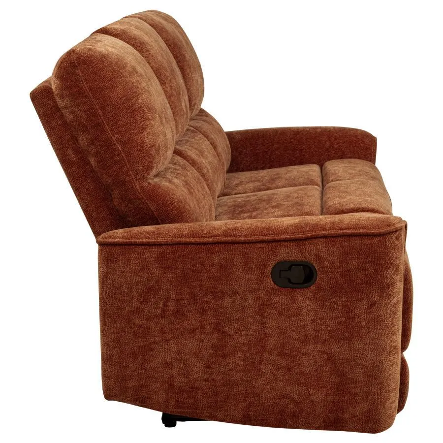 Navarro Chenille Upholstered Reclining Sofa - Image 20