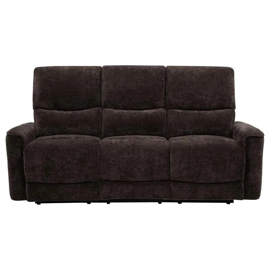 Navarro Chenille Upholstered Reclining Sofa - Image 23