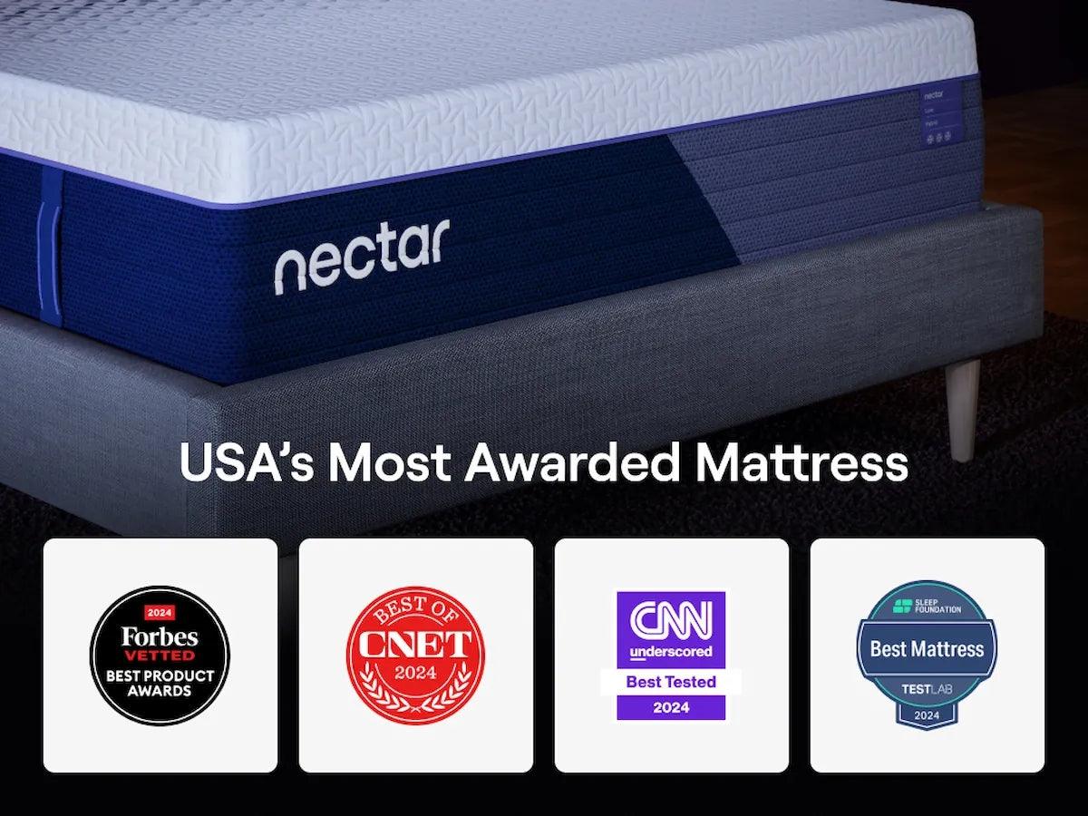 Nectar Hybrid Luxe White Full Mattress - Image 6