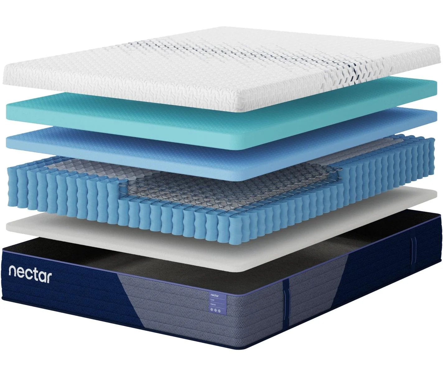 Nectar Hybrid Luxe White Twin XL Mattress - Image 3