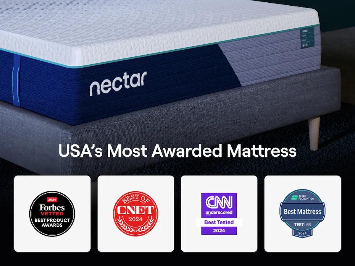 Nectar Hybrid Premier 5.1 White Queen Mattress - Image 5