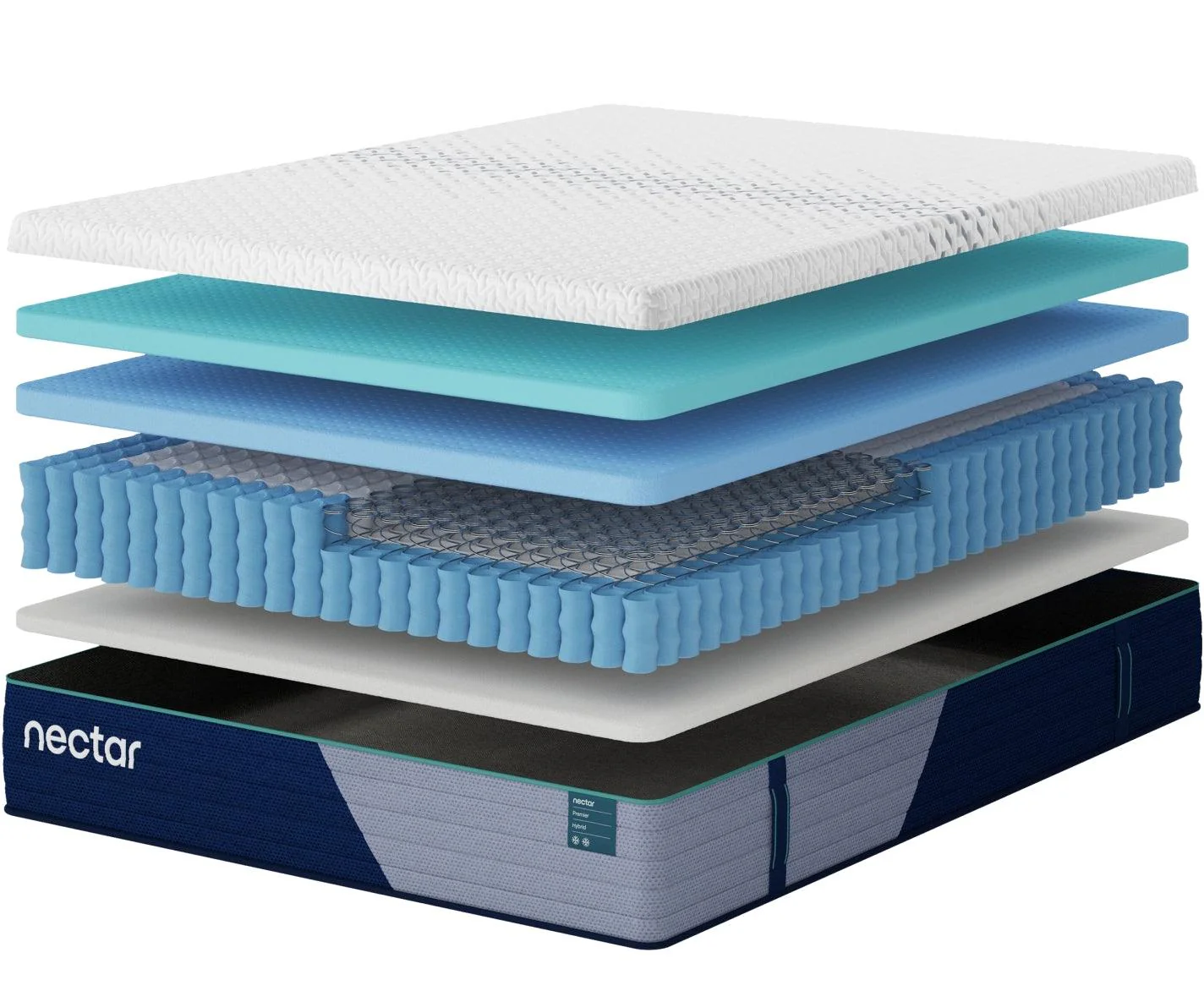 Nectar Hybrid Premier 5.1 White Twin Mattress - Image 4