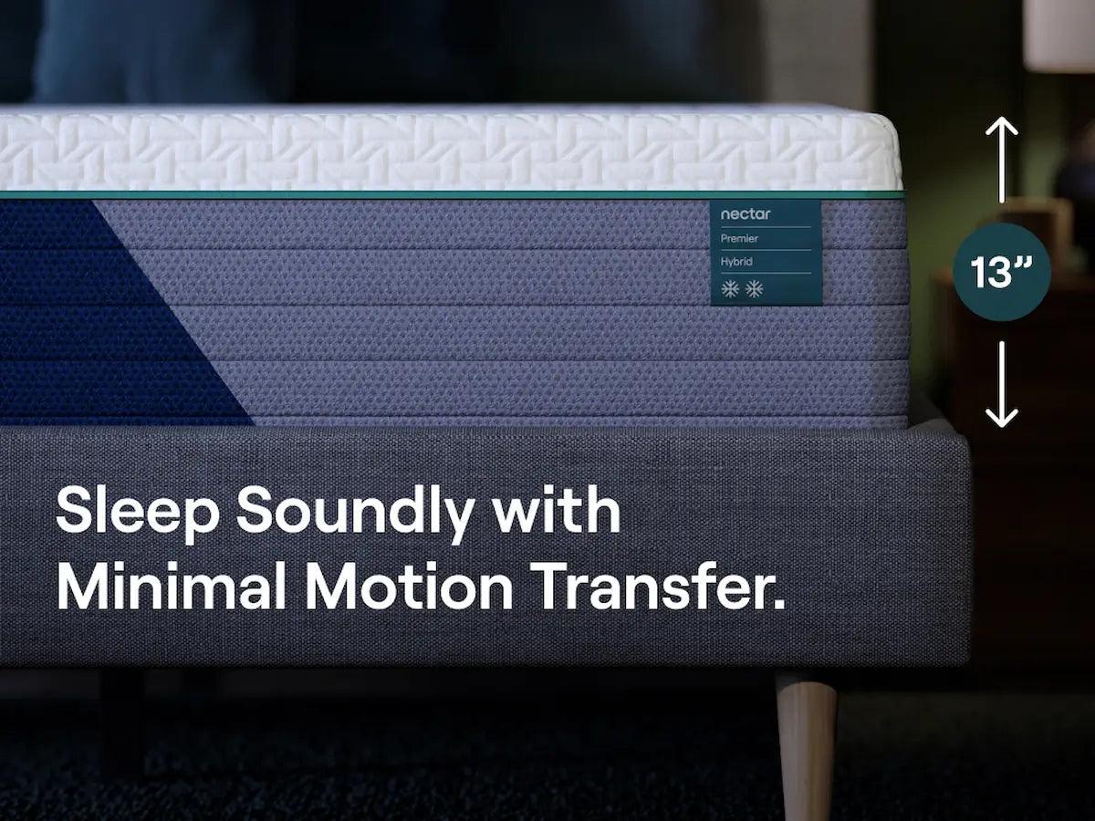 Nectar Hybrid Premier 5.1 White Twin XL Mattress - Image 8