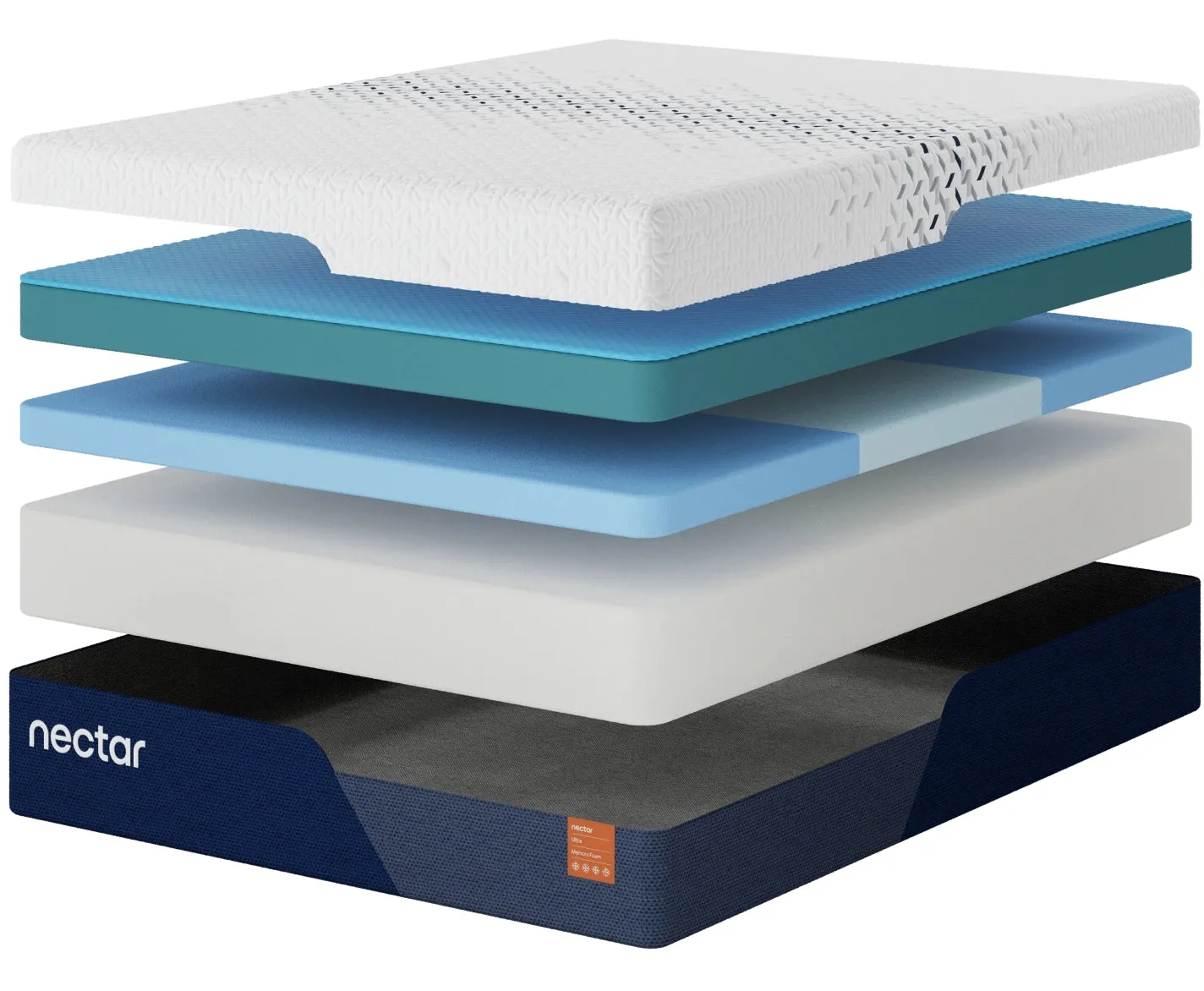 Nectar Ultra Memory Foam 5.1 White Queen Mattress - Image 4