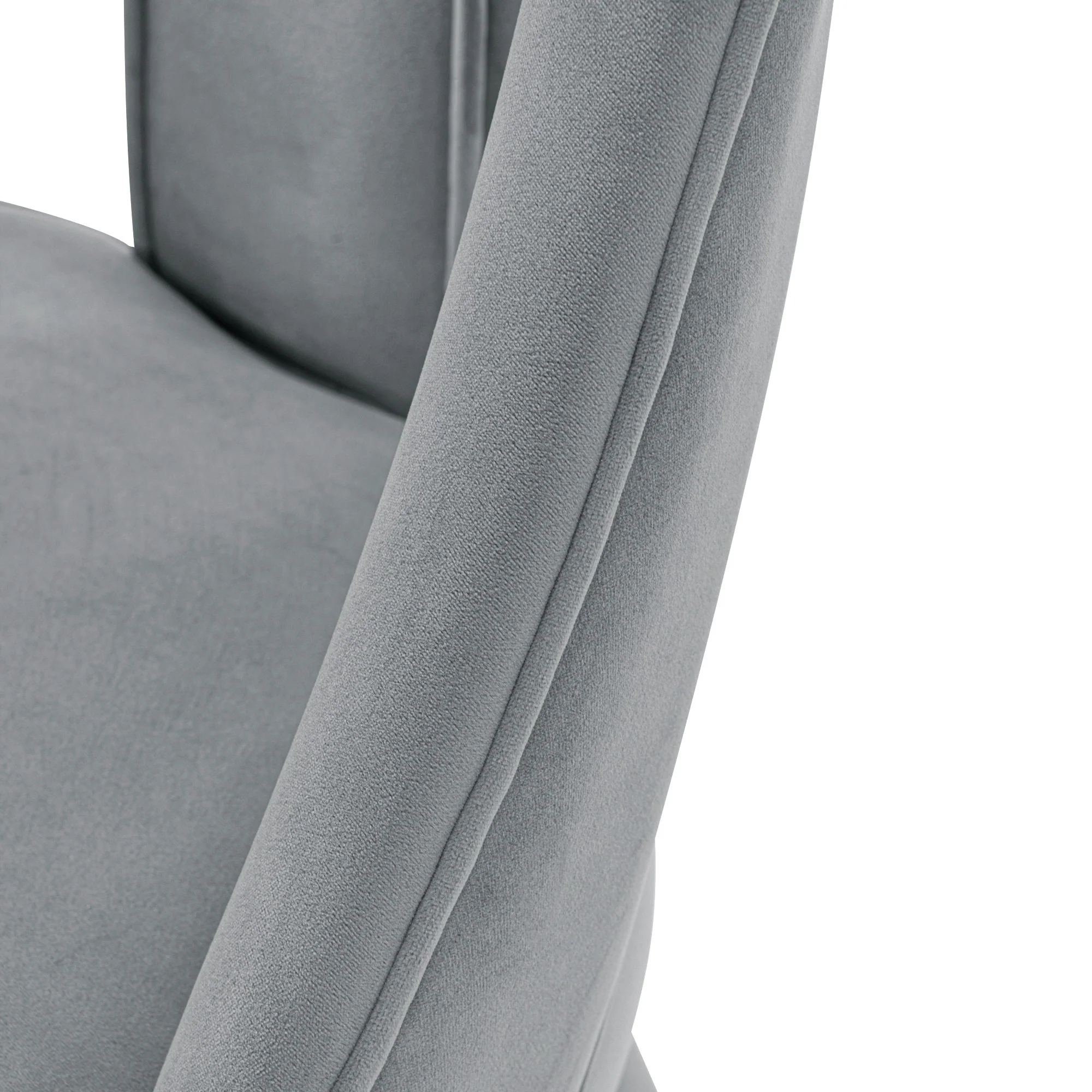 Neda Dining Chair in Grey - Image 5