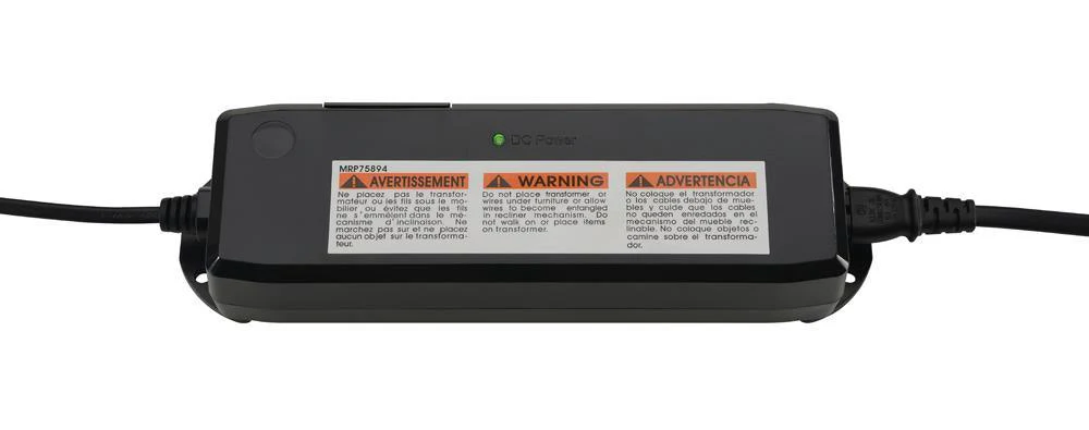 Negan Gray/Black Full Adjustable Bed Base - Image 15