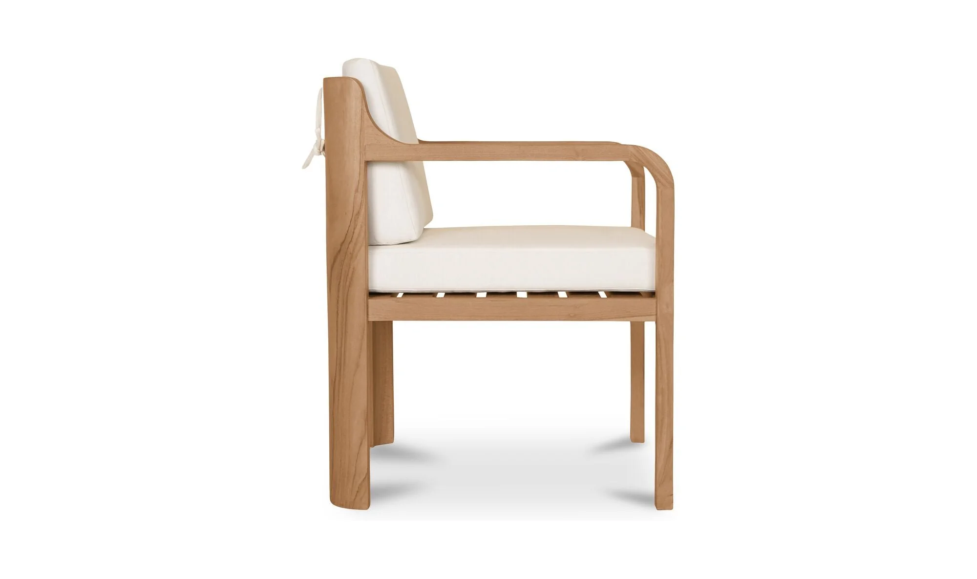 Nellie Outdoor Dining Chair White - Image 3