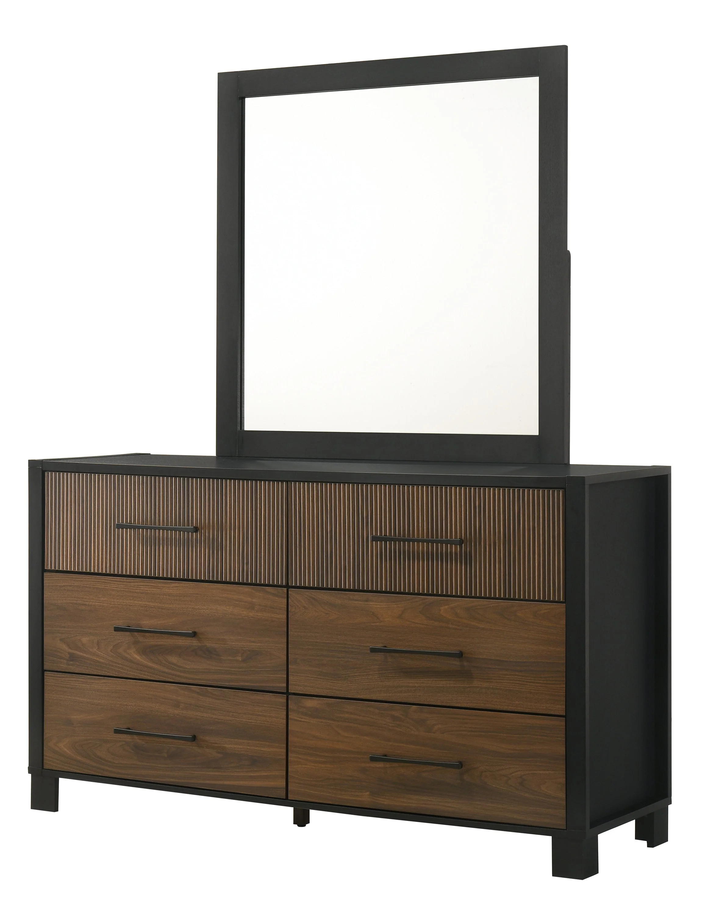 Nemy Brown/Black Dresser - Image 4