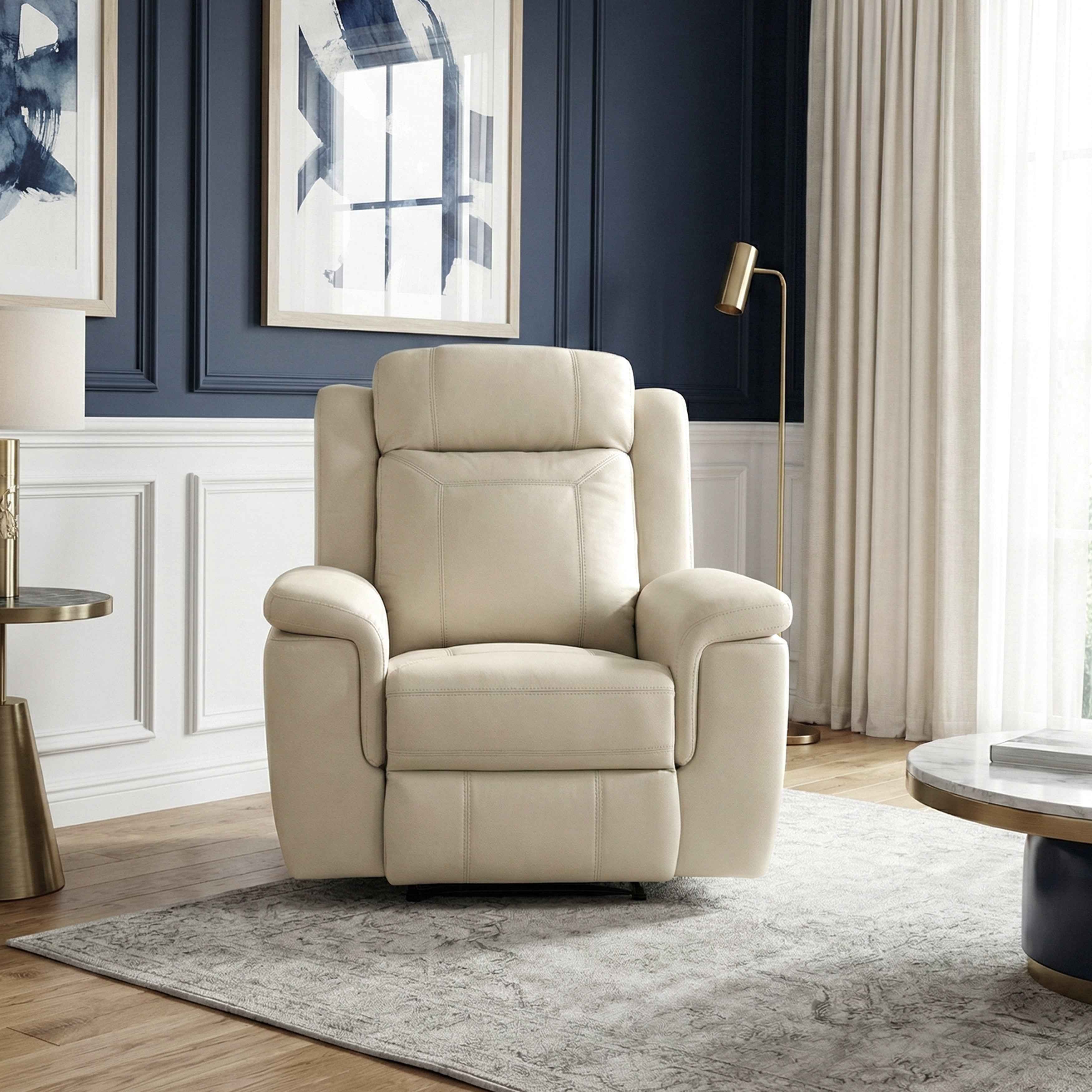 Nest Beige Reclining Chair - Image 14