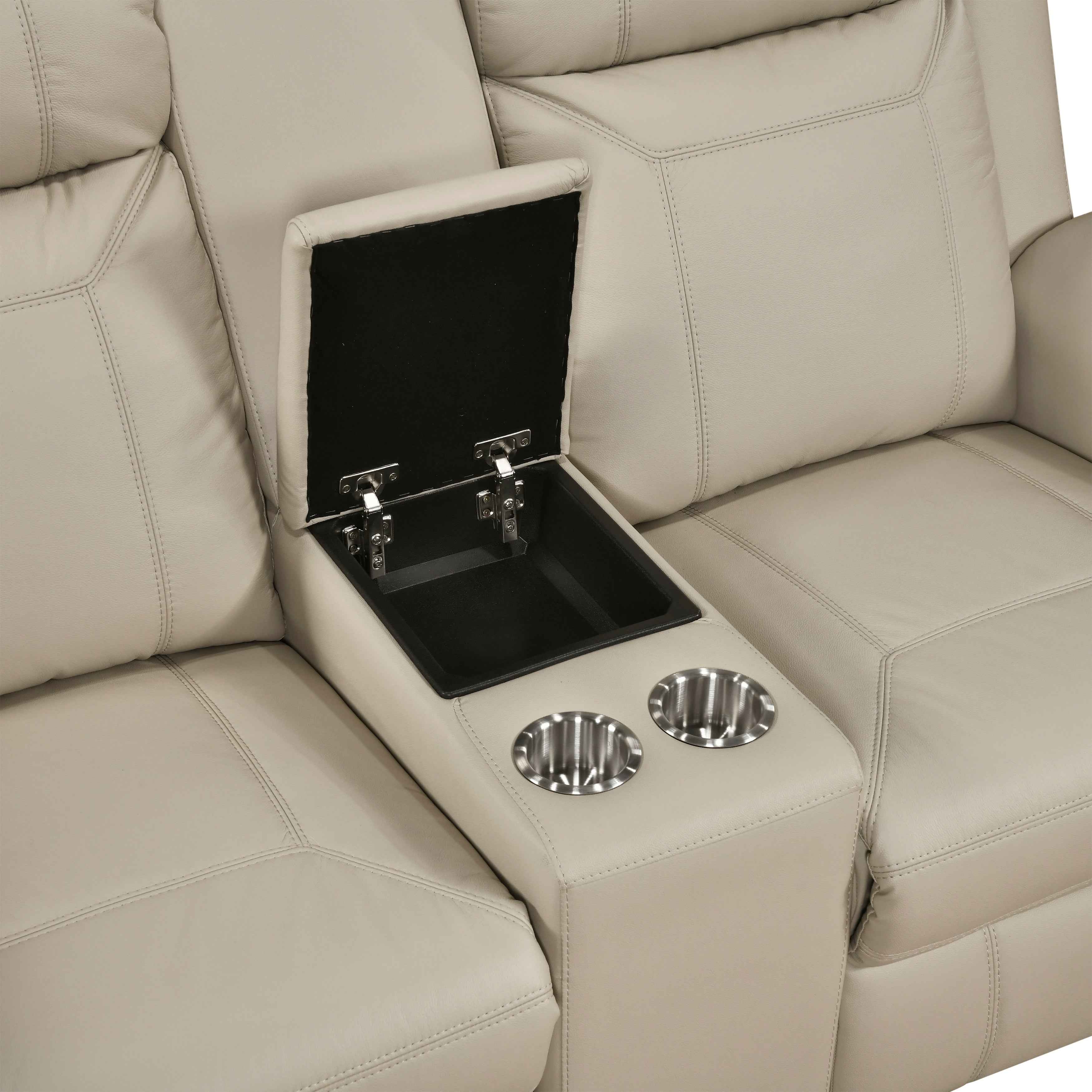 Nest Beige Reclining Living Room Set - Image 10