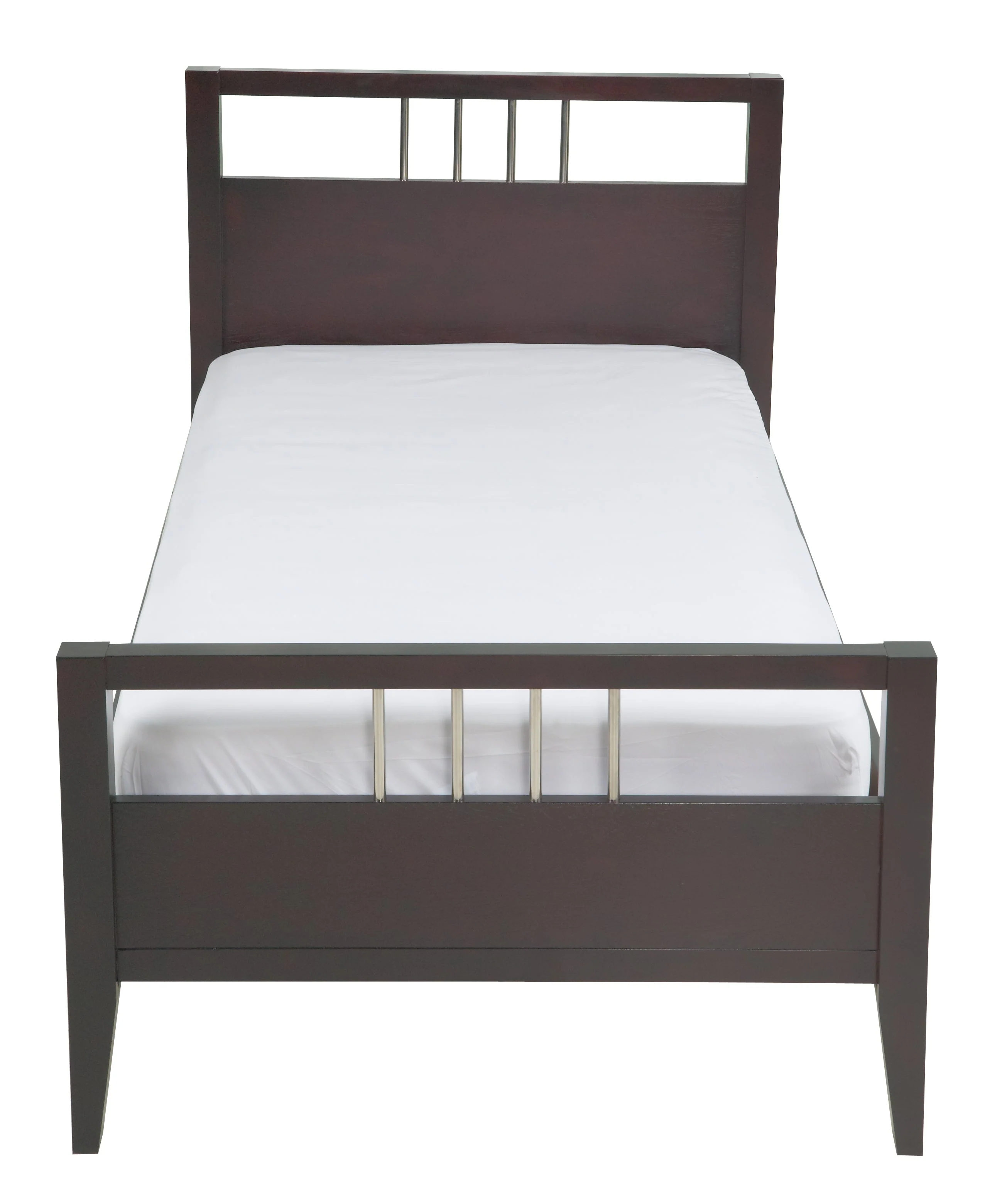 Nevis Espresso Wood Queen Platform Bed - Image 6
