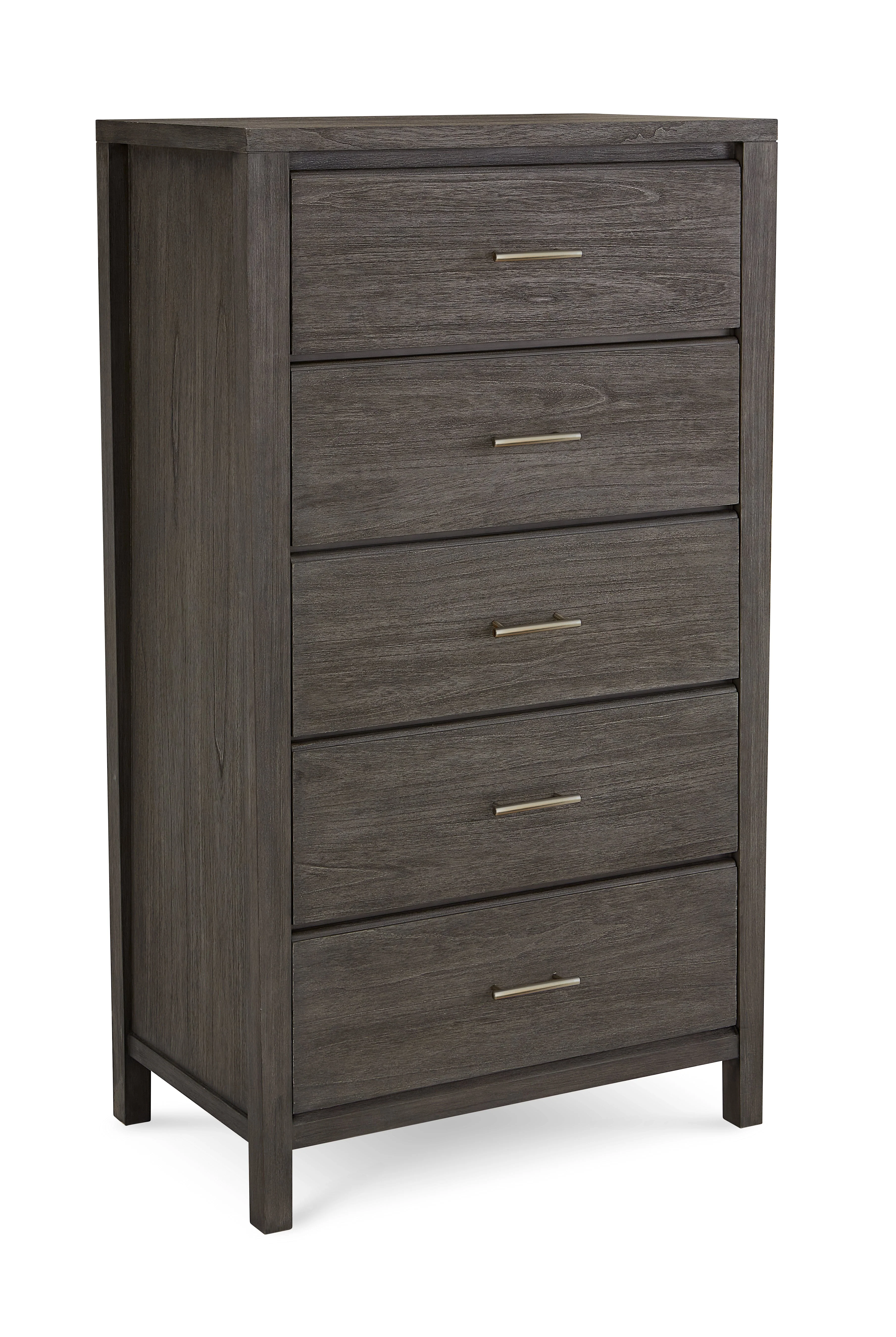 Nevis Five Drawer Chest in Sharkskin - Image 6