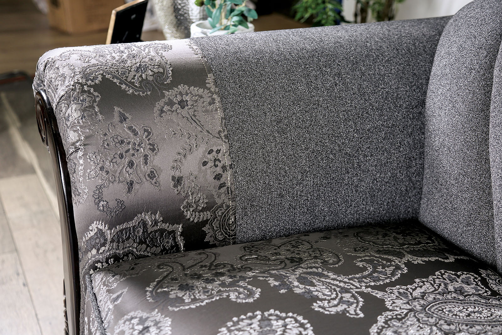 Newdale Gray Sofa & Loveseat - Image 8