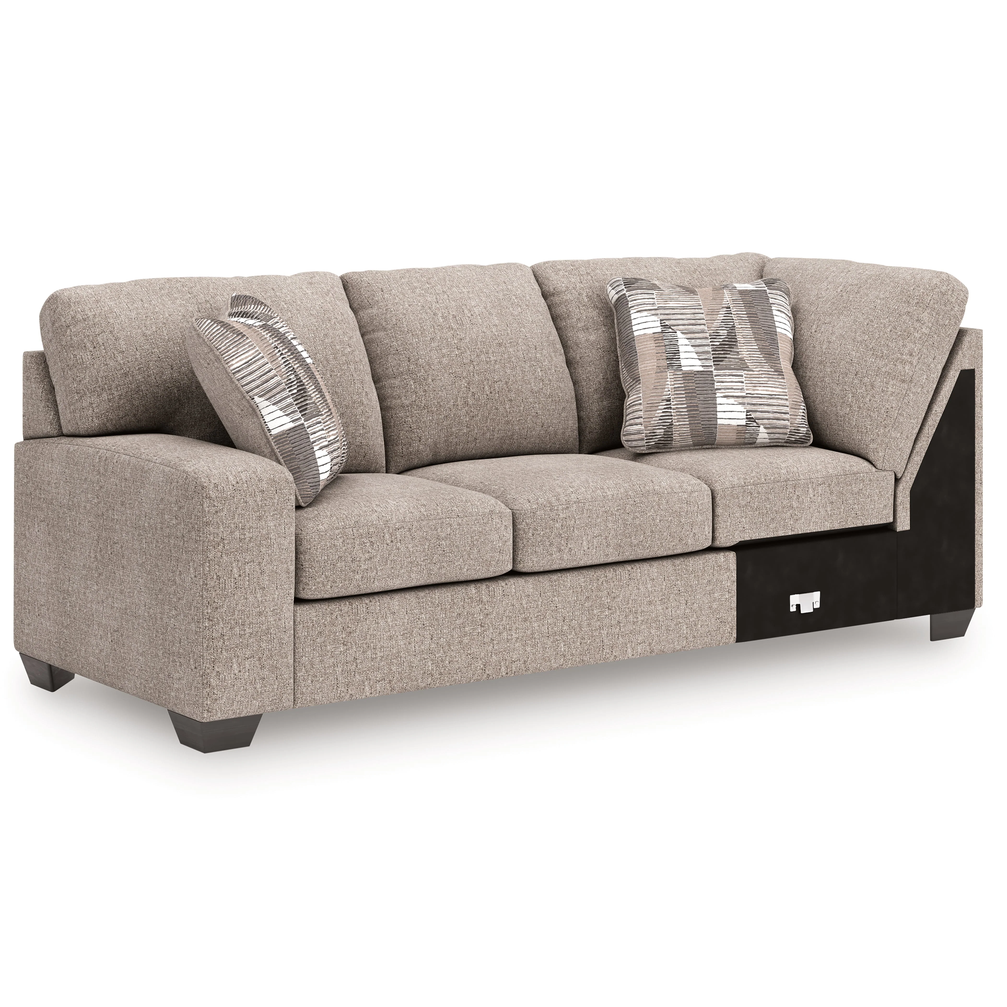 Newellen Hemp 3-Piece Right Arm Facing Sectional - Image 3