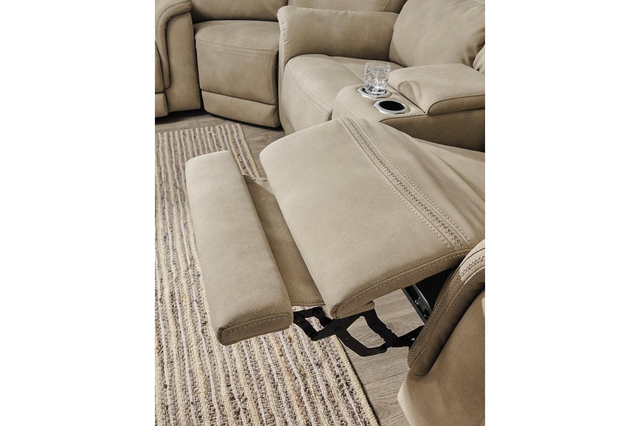 Next-Gen DuraPella Sand 3-Piece Power Reclining Sectional - Image 6