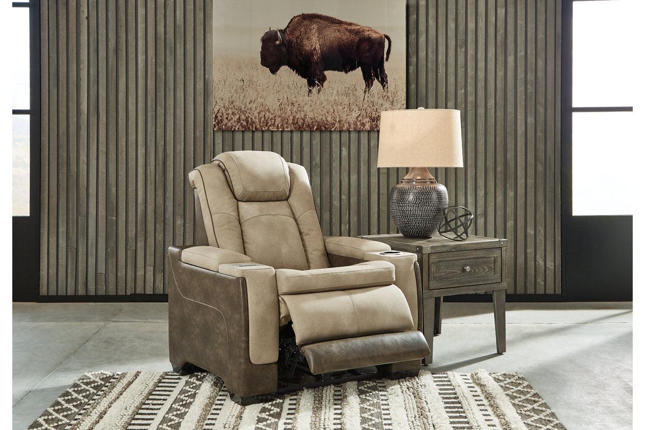 Next-Gen DuraPella Sand Dual Power Recliner - Image 6