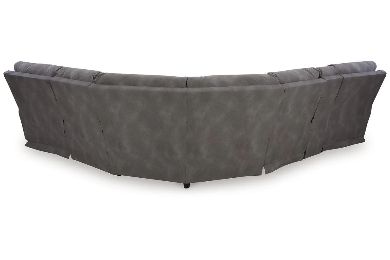 Next-Gen DuraPella Slate 6-Piece Power Reclining Sectional - Image 3
