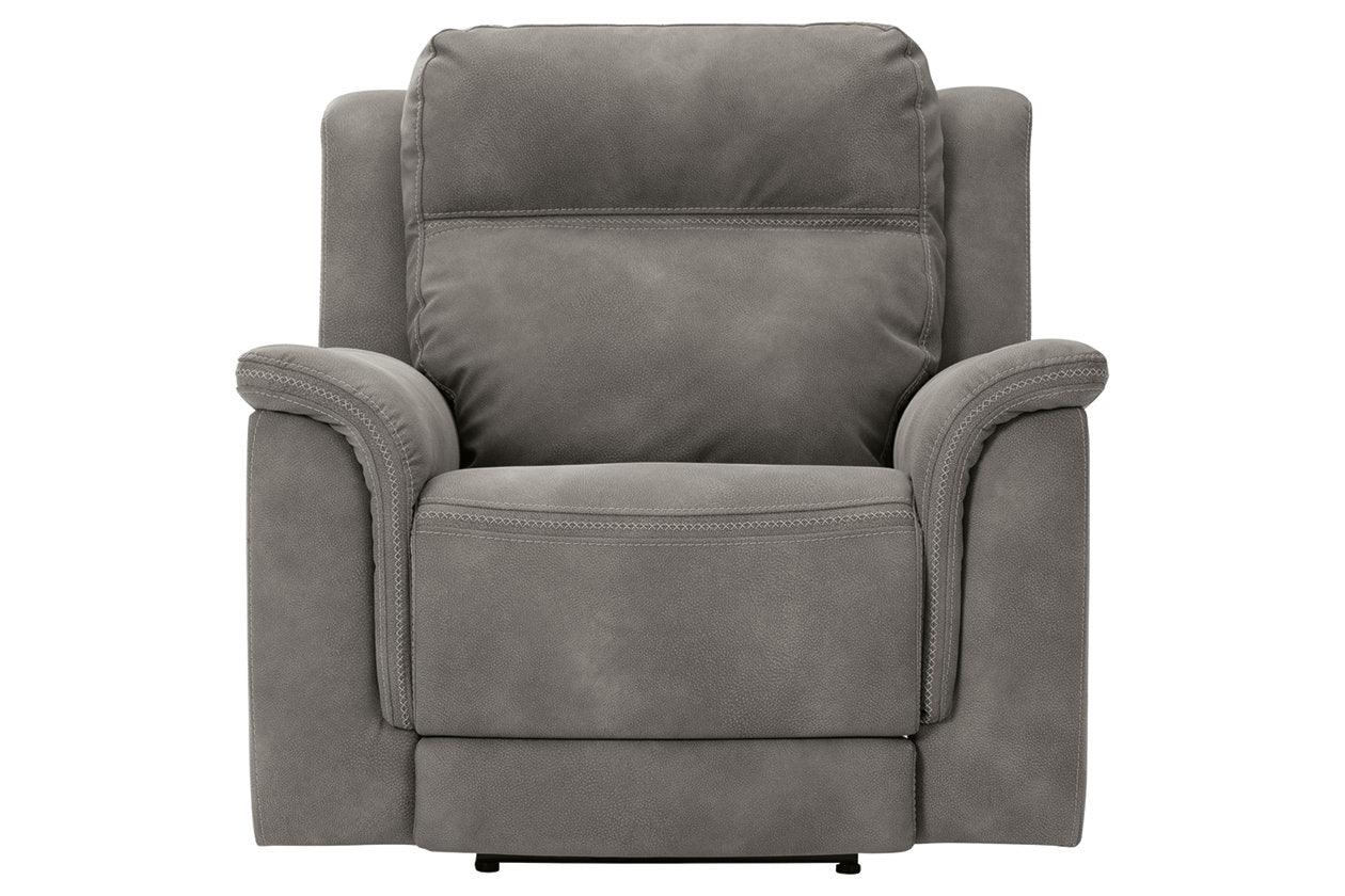 Next-Gen DuraPella Slate Dual Power Performance Fabric Recliner /ADJ Headrest - Image 3
