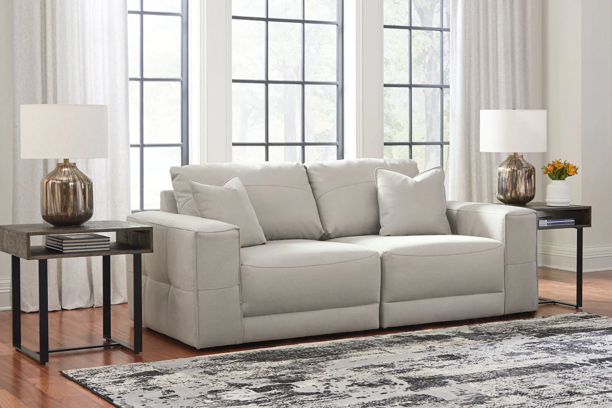 Next-Gen Gaucho Gray 2-Piece Sectional Loveseat - Image 2