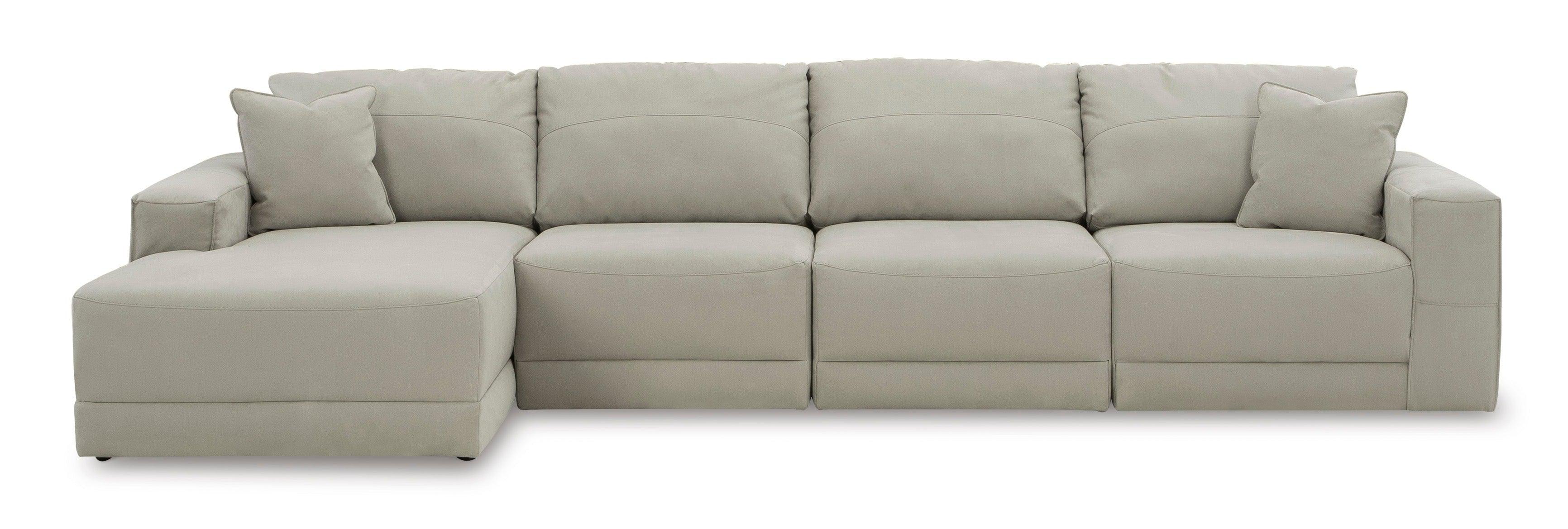 Next-Gen Gaucho Gray 4-Piece Left Arm Facing Chaise Sectional - Image 2