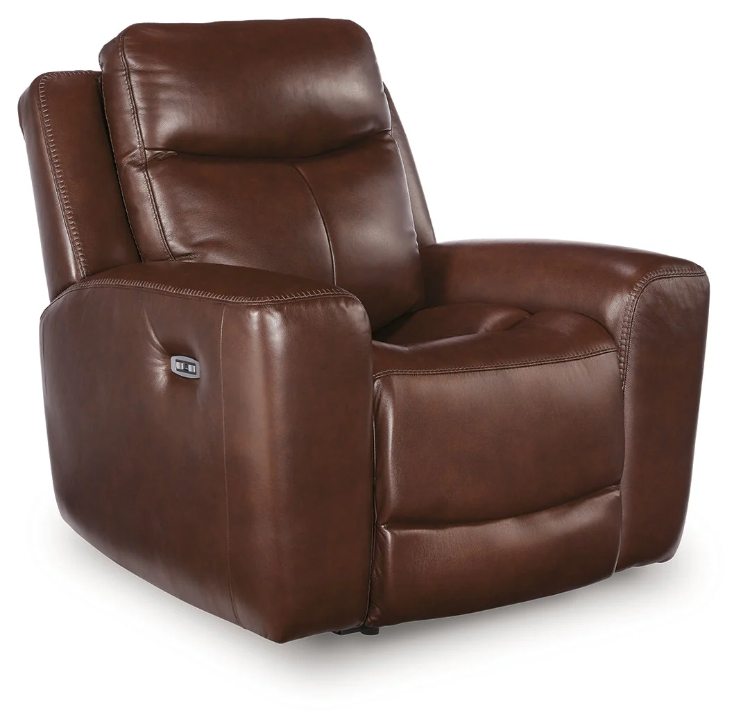Next Move Mahogany Power Recliner - Image 2