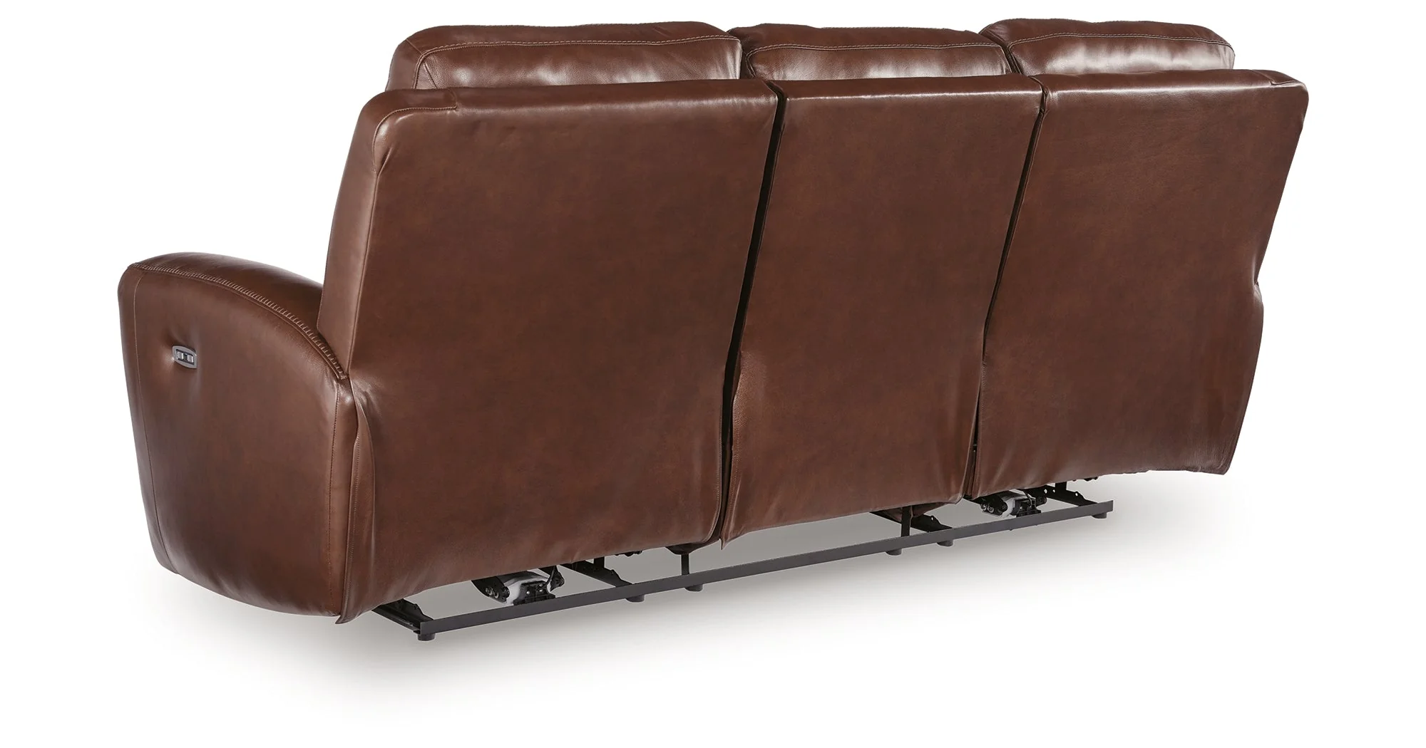 Next Move Mahogany Power Reclining Sofa - Image 10